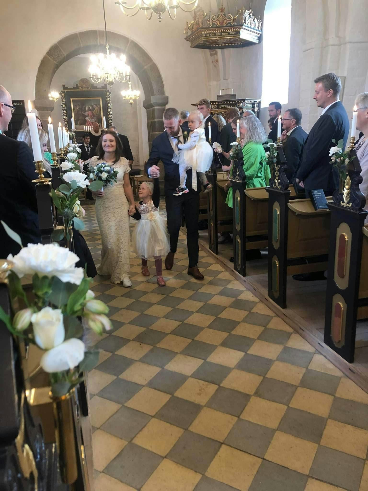 I oktober sidste år sagde Dagmar og Morten "ja" til hinanden ved et rørende bryllup