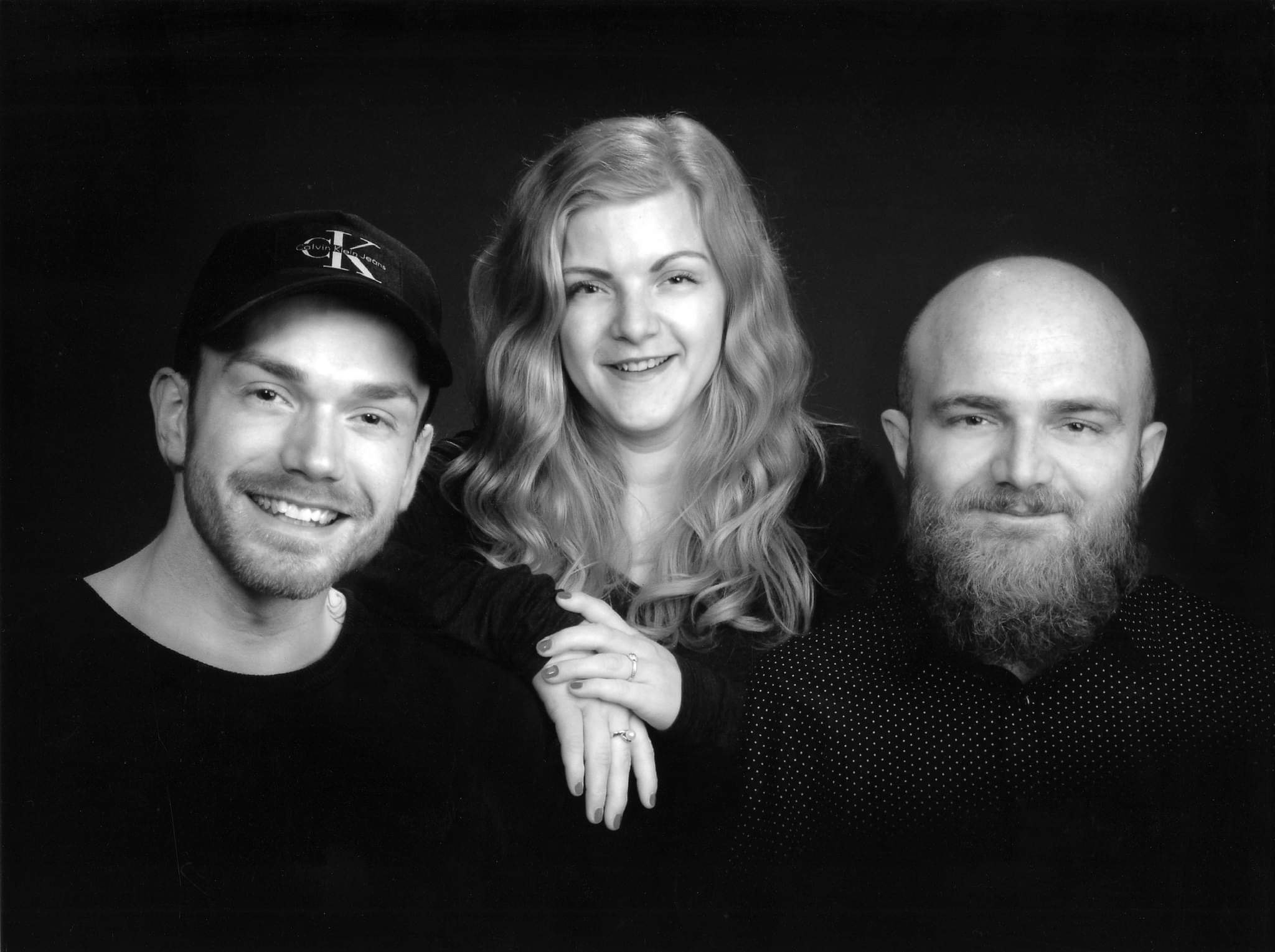 Louise med sine brødre