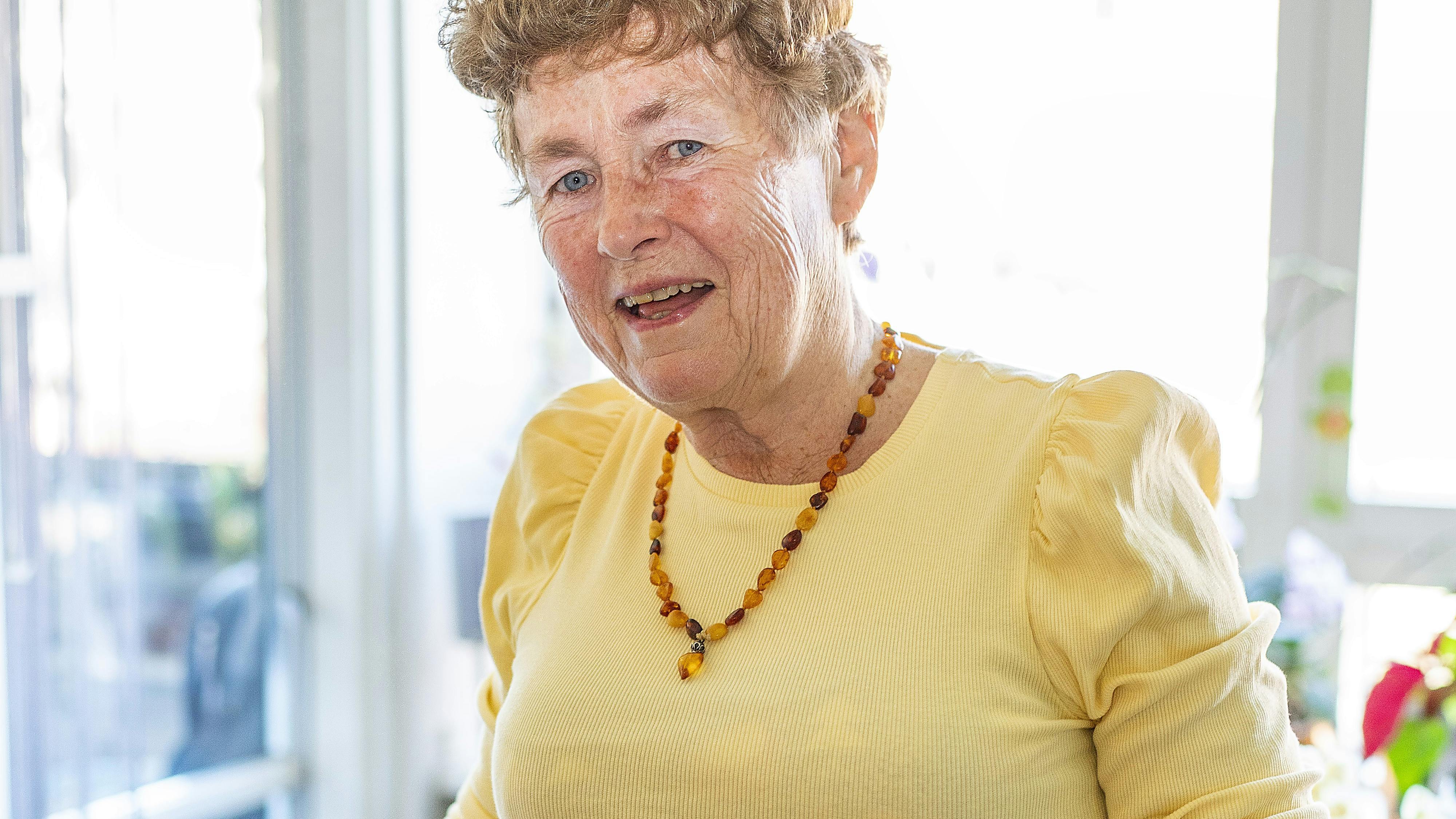 72-årige Bente Lykke Rasmussen har tabt sig to kilo med Ude og Hjemmes suppekur og husker ikke, hvornår hendes vægt sidst har været så langt nede.