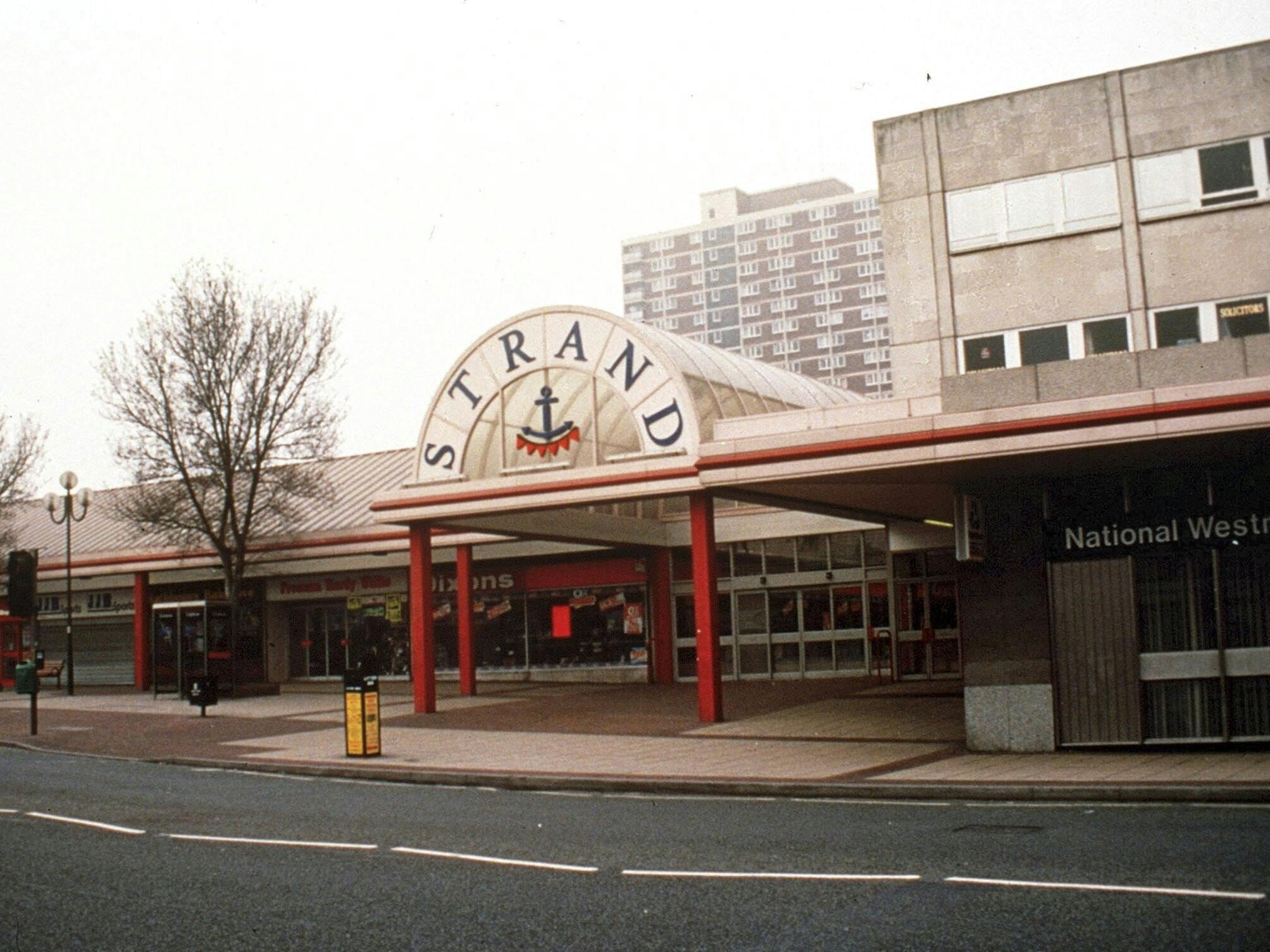 Indkøbscentret Strand i Liverpool-forstaden Bootle.