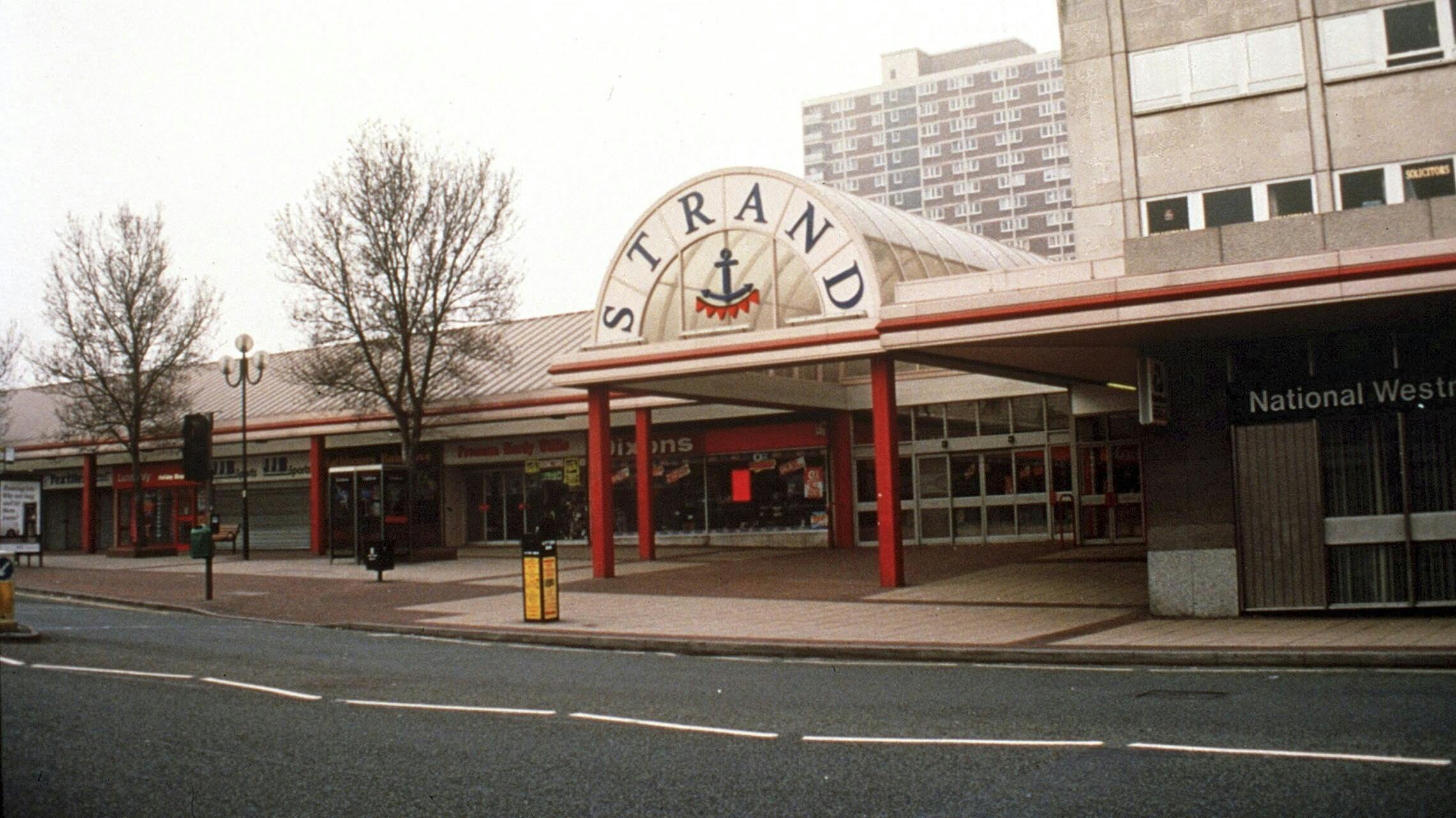 Indkøbscentret Strand i Liverpool-forstaden Bootle.