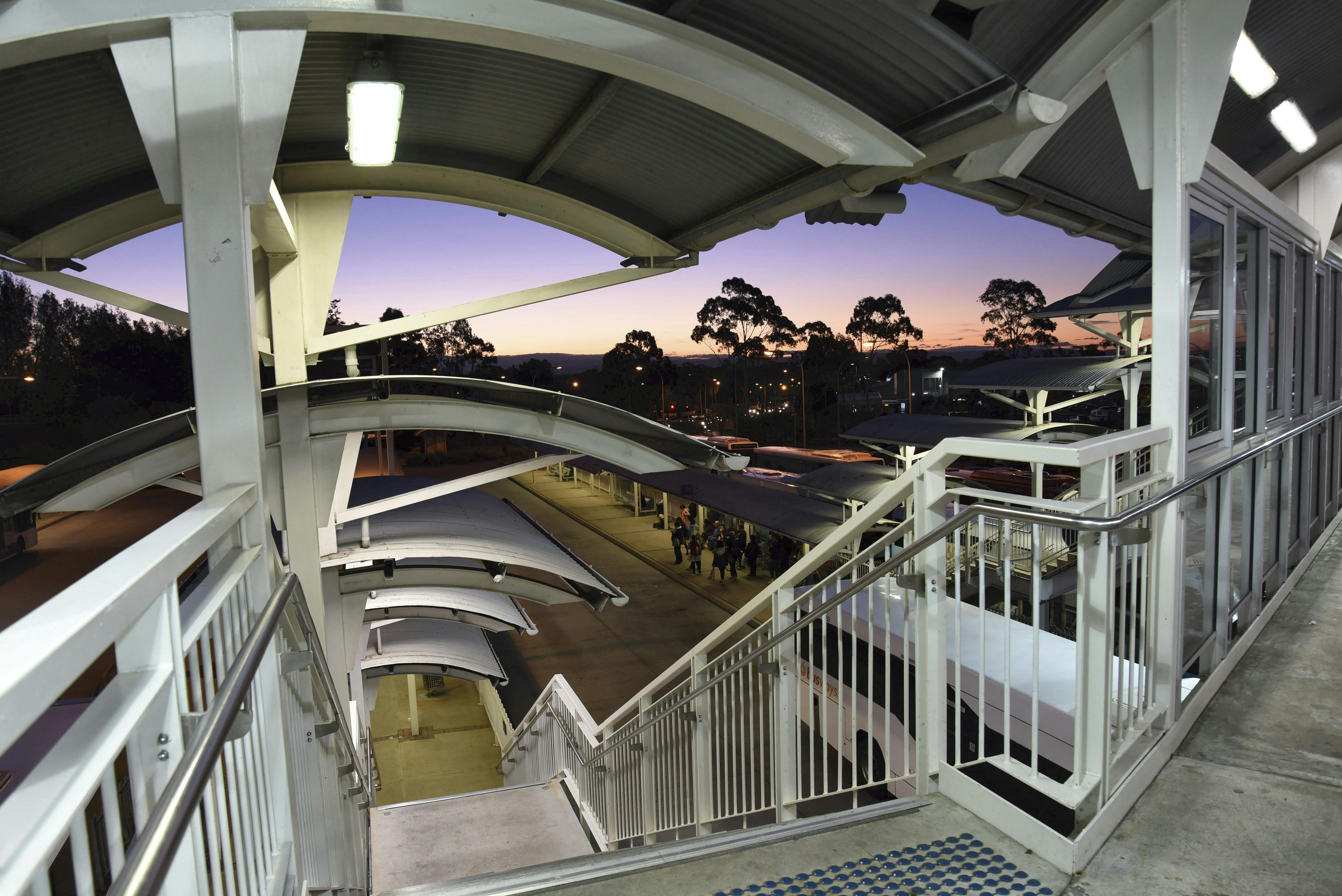 Blacktown jernbanestation.