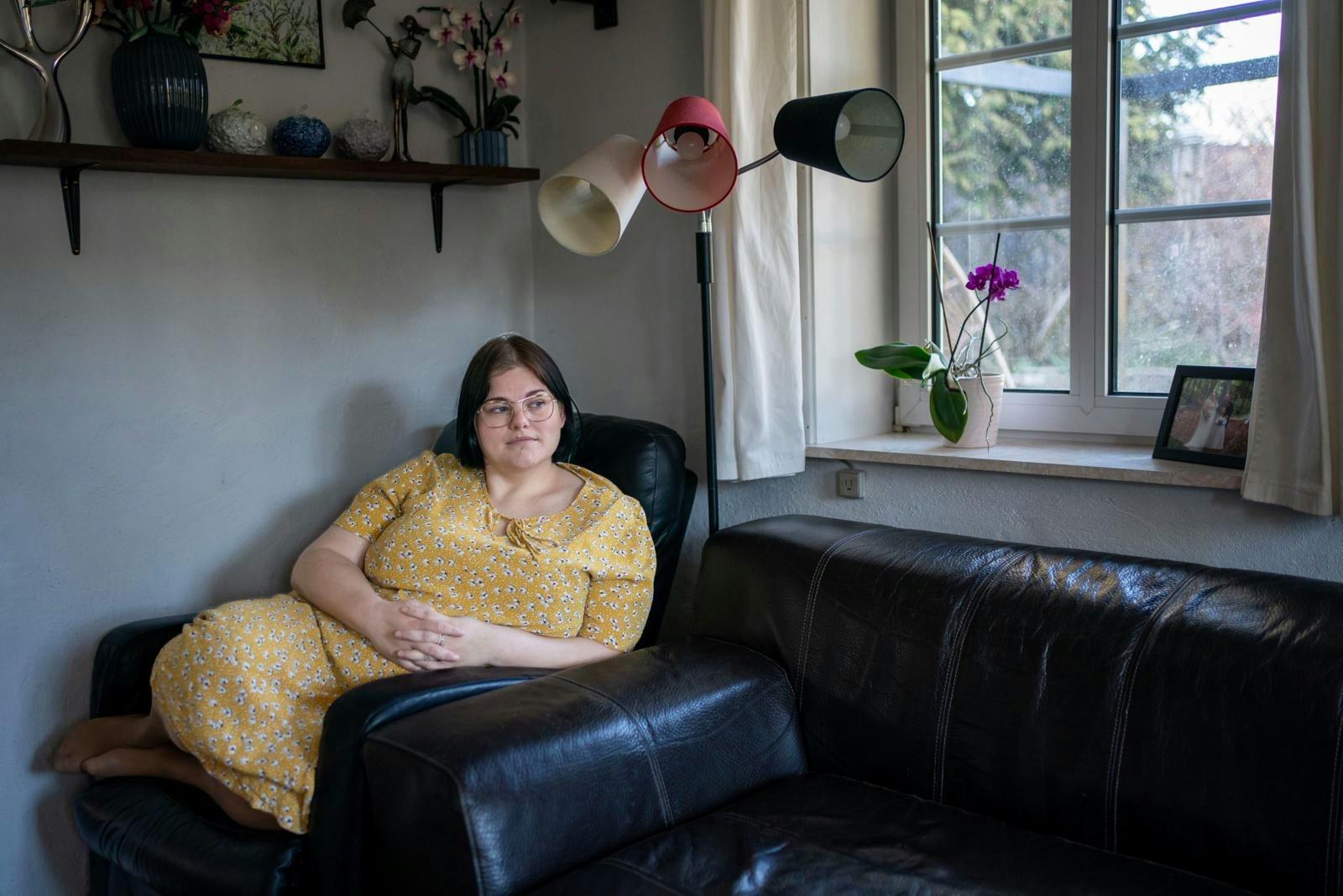 Nadja Engsig i sit hjem.