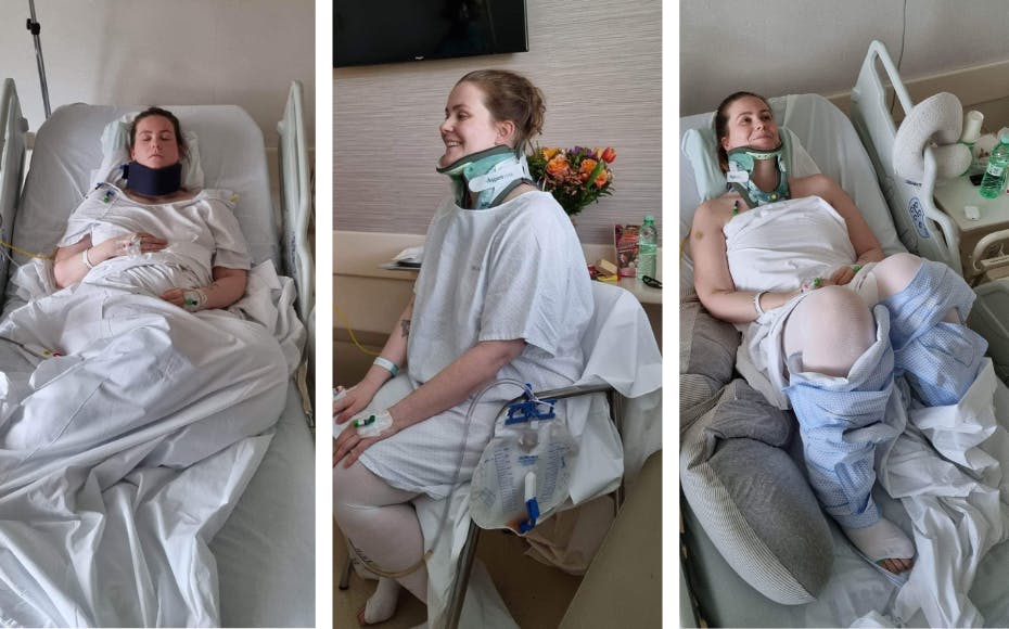 Cecilie gennemgik 17. maj en syv timer lang operation, der har givet hende livet tilbage. 