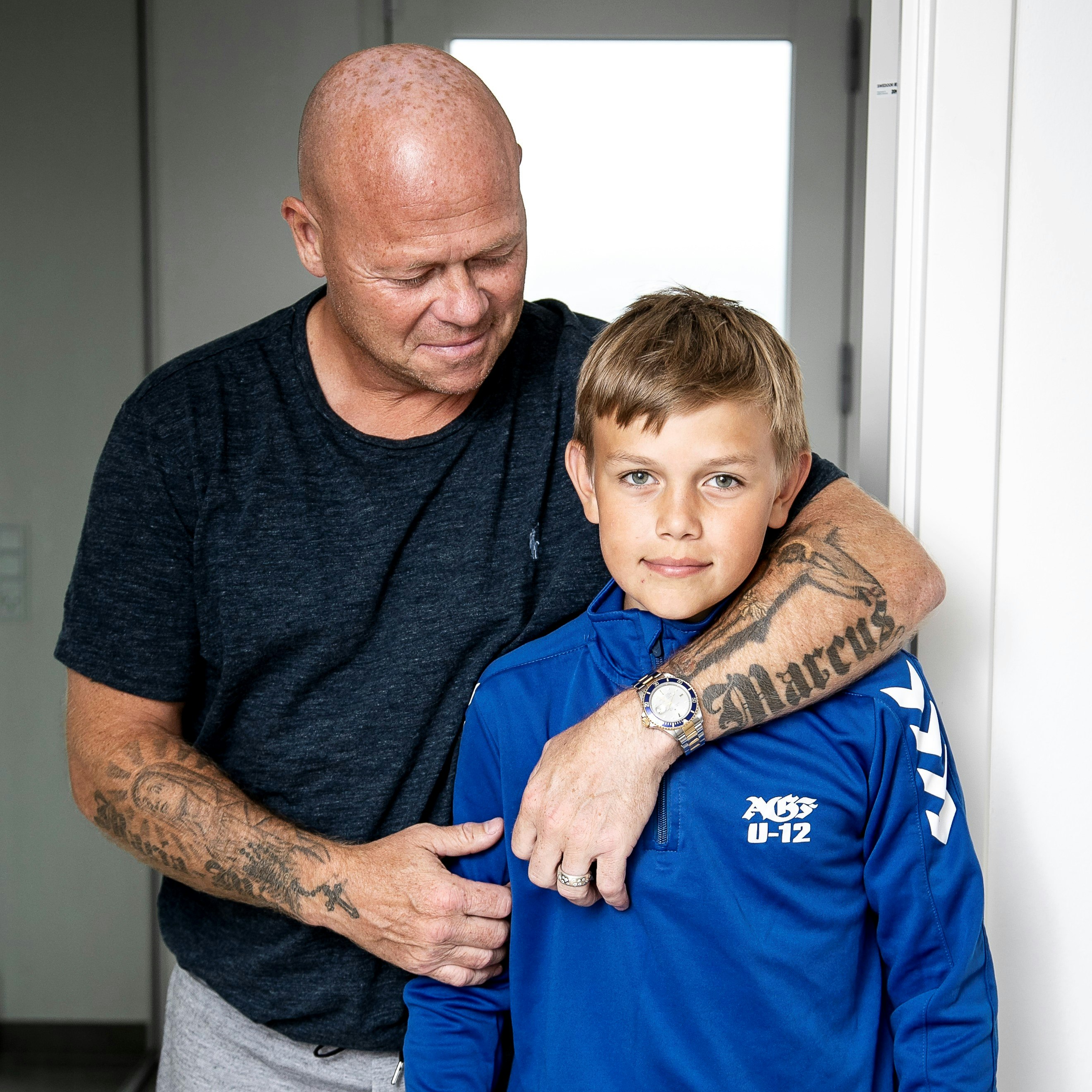 Stig Tøfting og søn