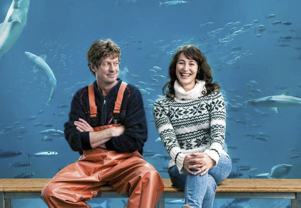 Scene fra filmen klumpfisken