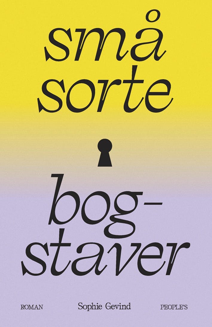 Bogen "Små sorte bogstaver"