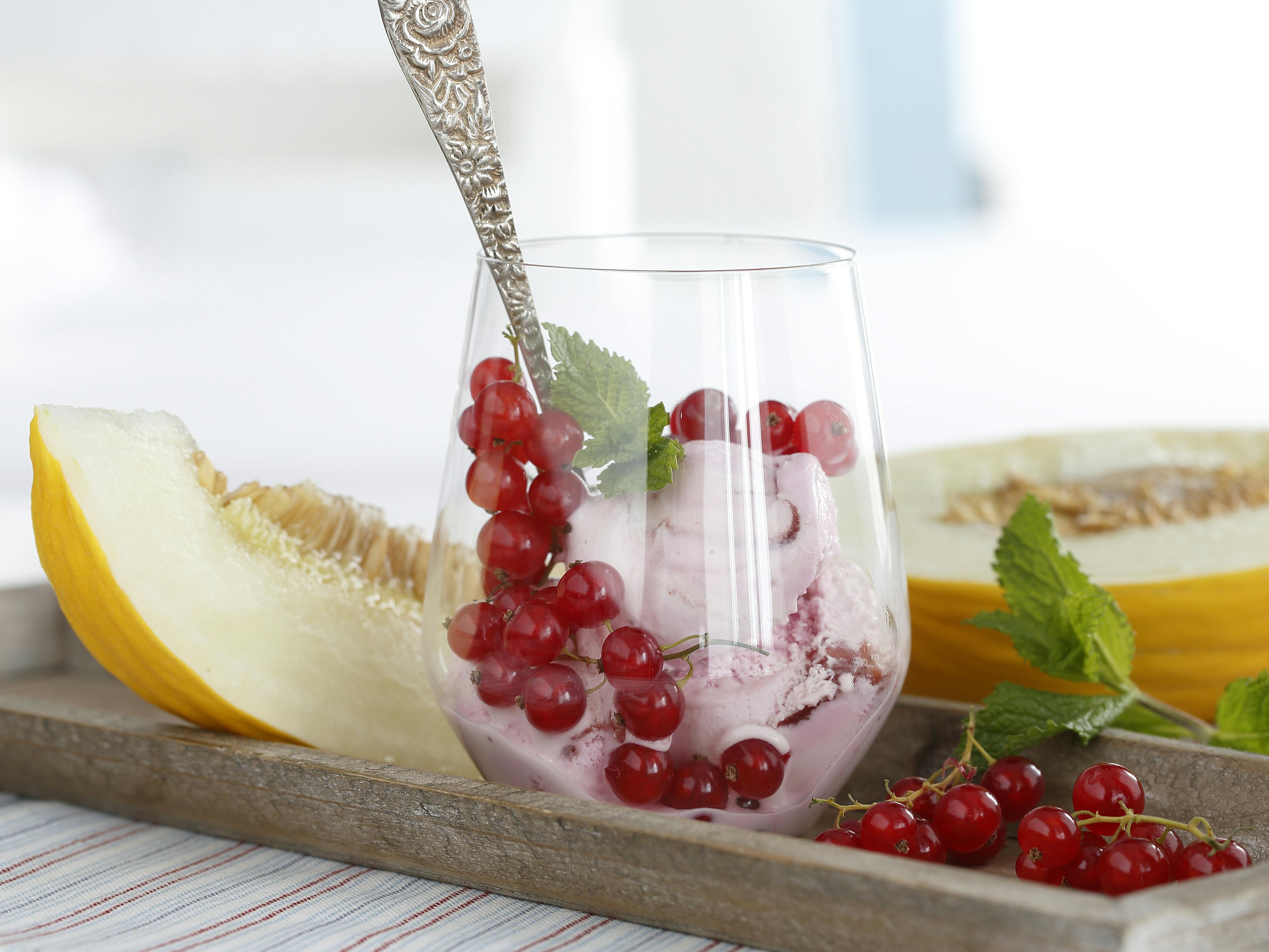 Frugtis med ribs og melon.