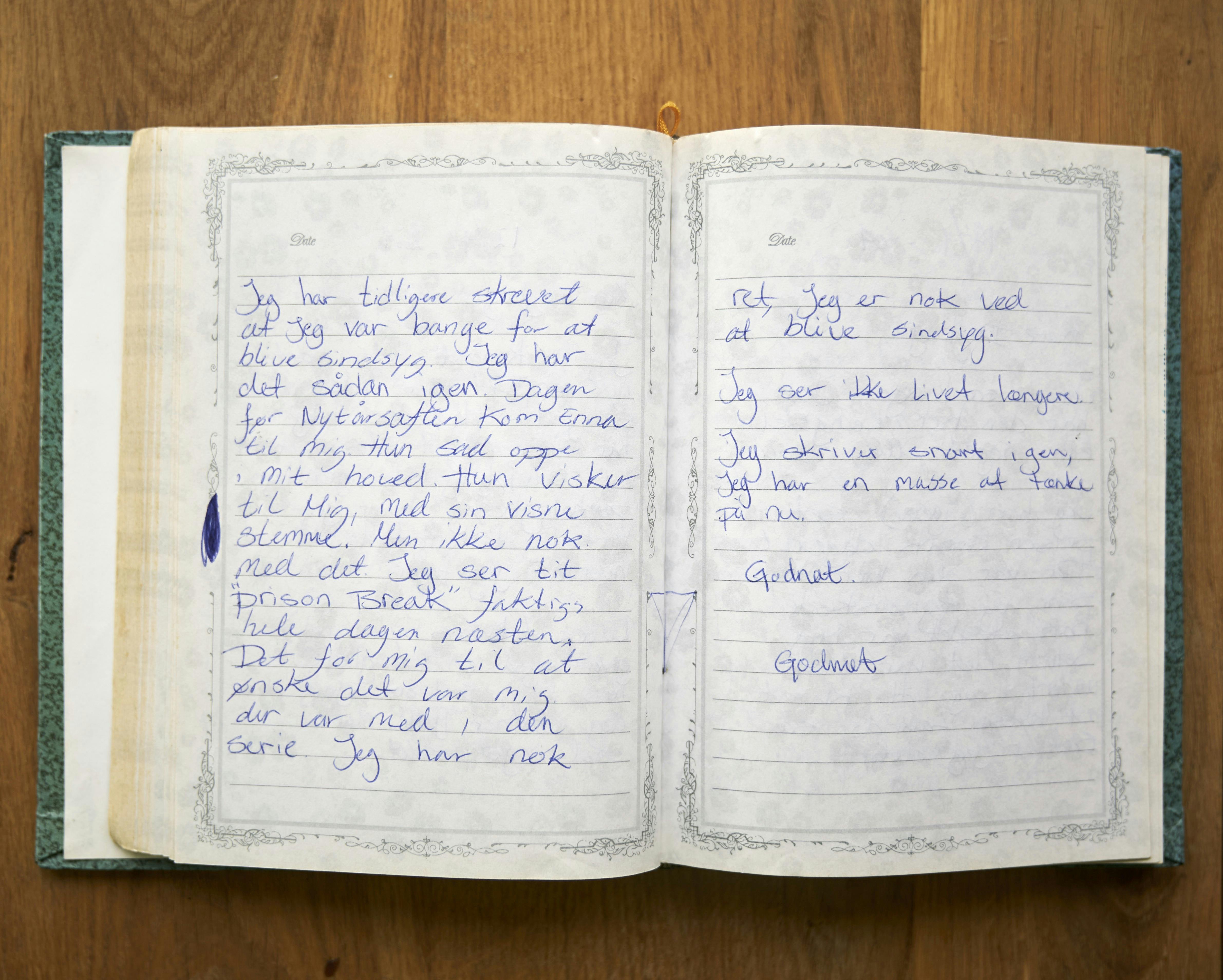 Kerstine Mouritsens dagbog.