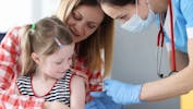 Barn bliver vaccineret