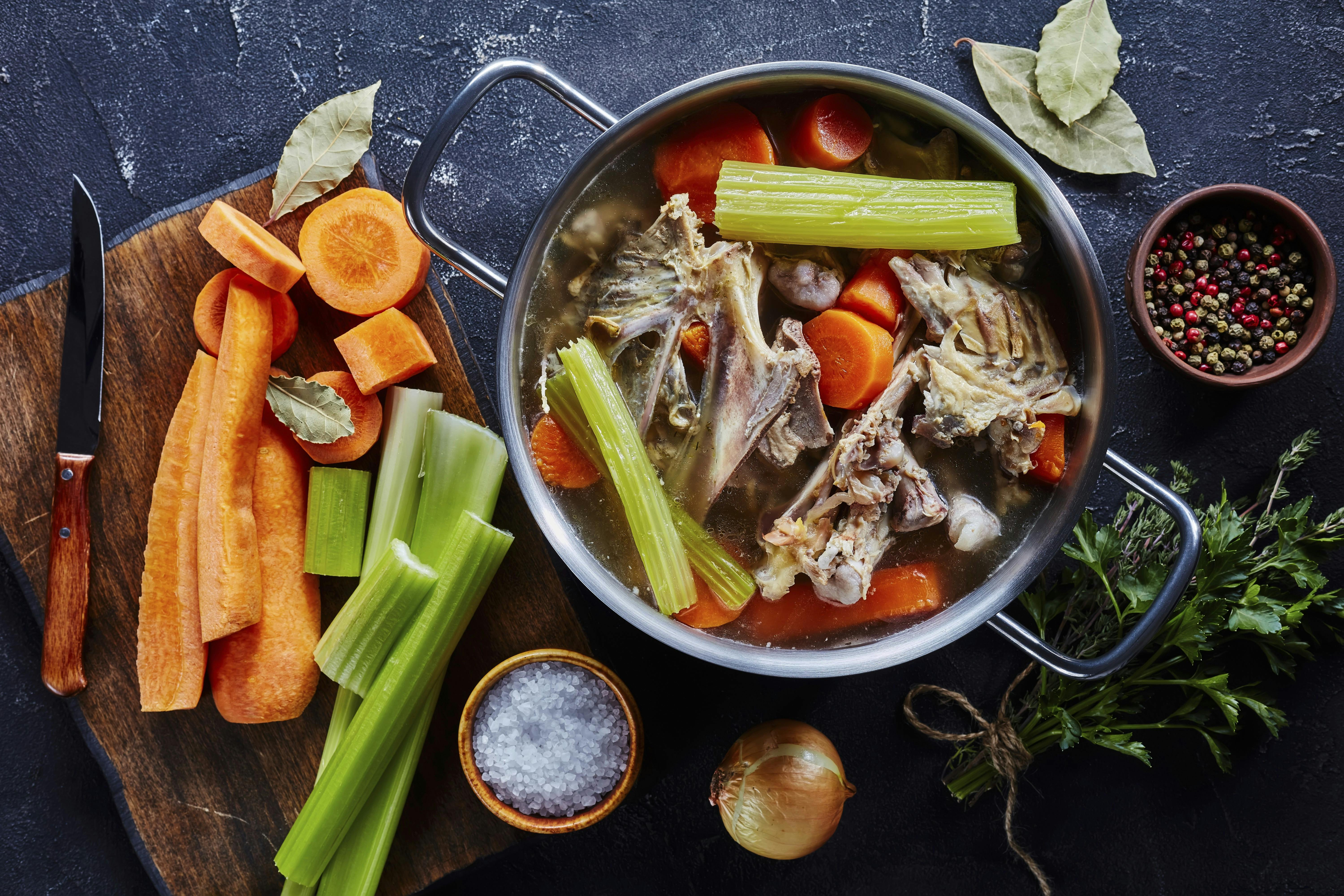 Suppe med grøntsager