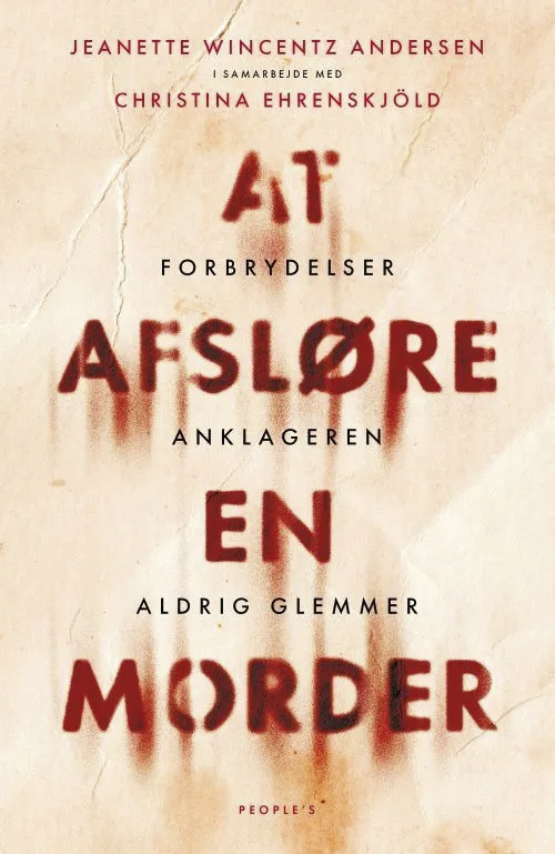 Bogen "At afsløre en morder"