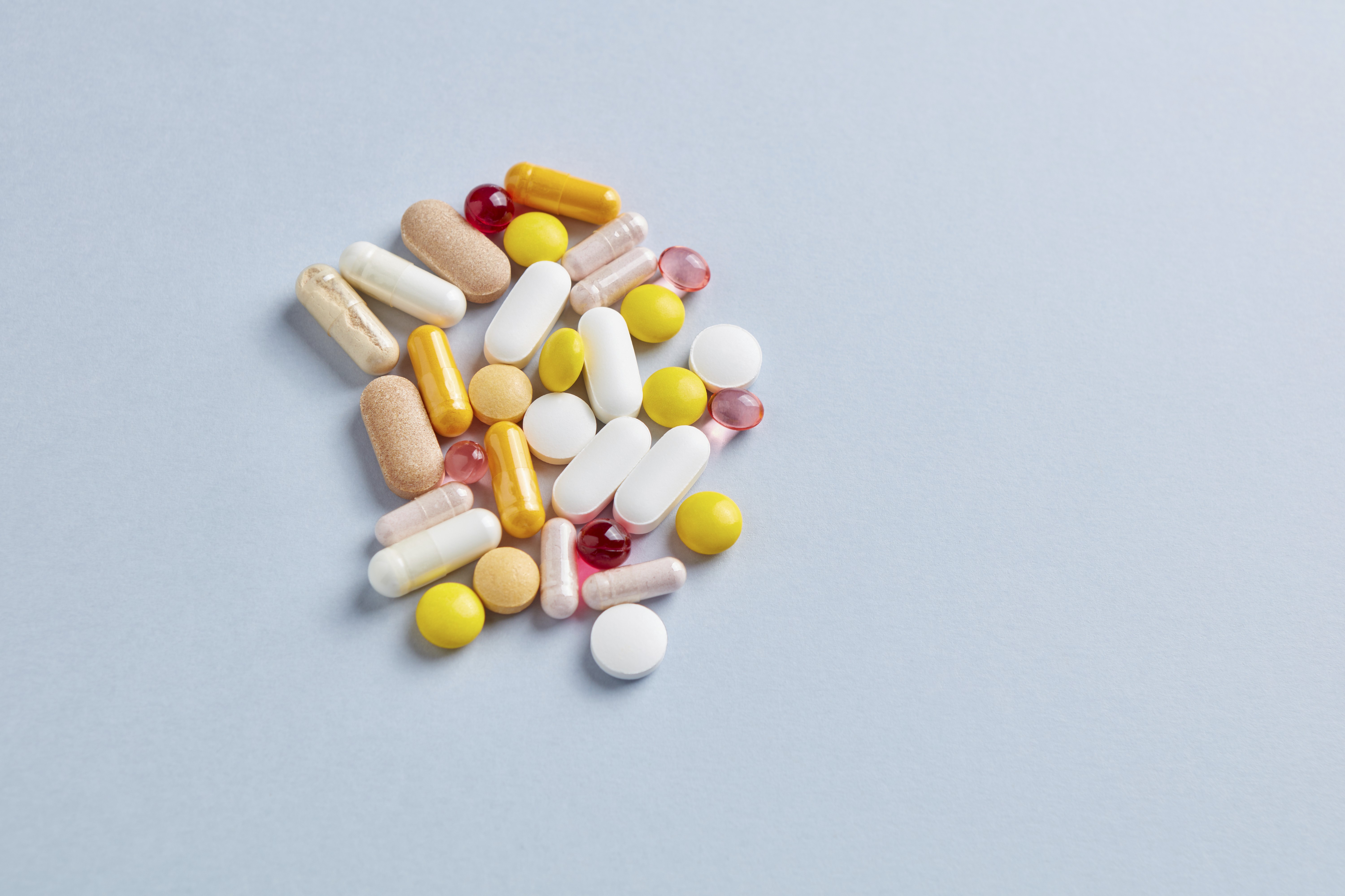 Forskellige vitaminer