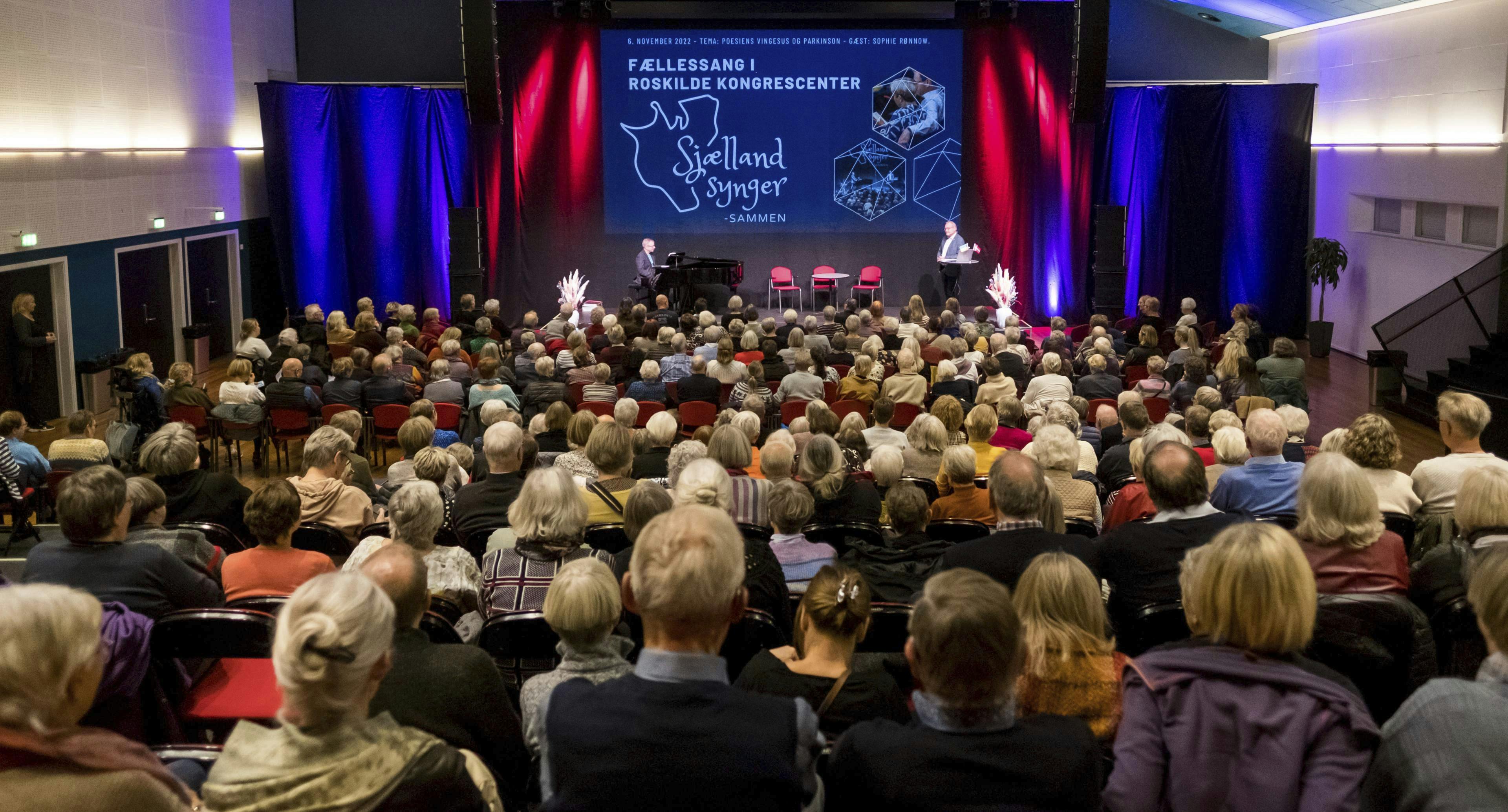 Sjælland synger fællessang i Roskilde