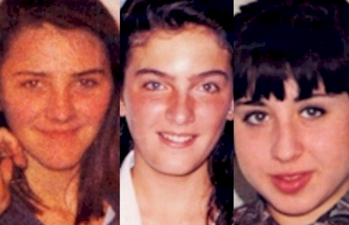De tre teenagepiger Antonia, Miriam og Desirée