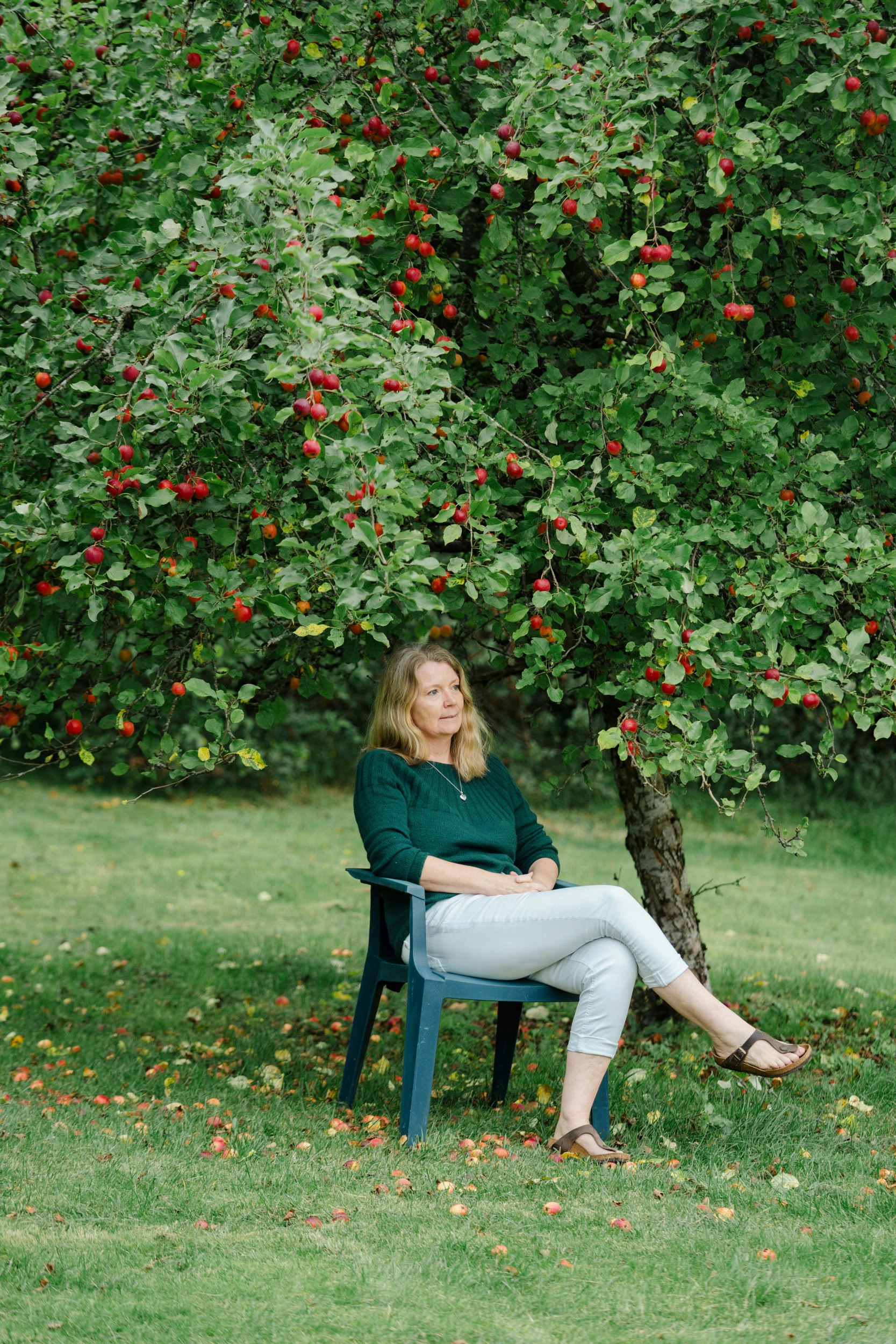Lene besluttede, at hun ville vælge glæden i stedet for at lade sig falde i det dybe sorte hul.