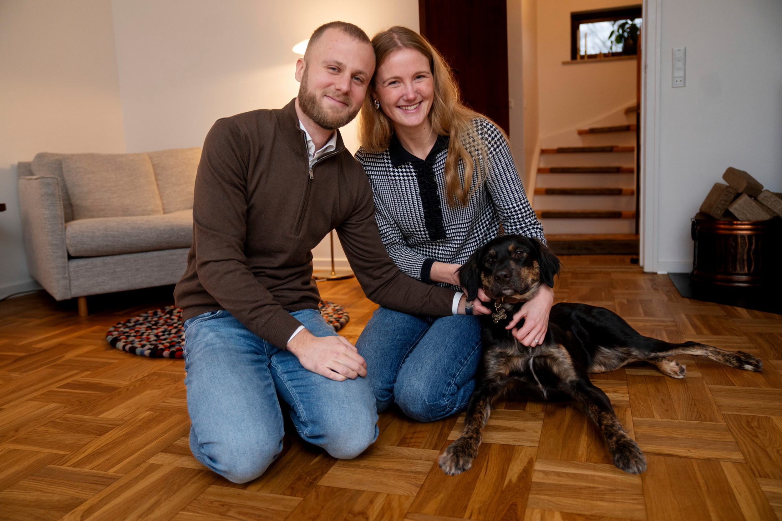 Hunden Pjuske fik et nyt hjem og et nyt navn: Nala.