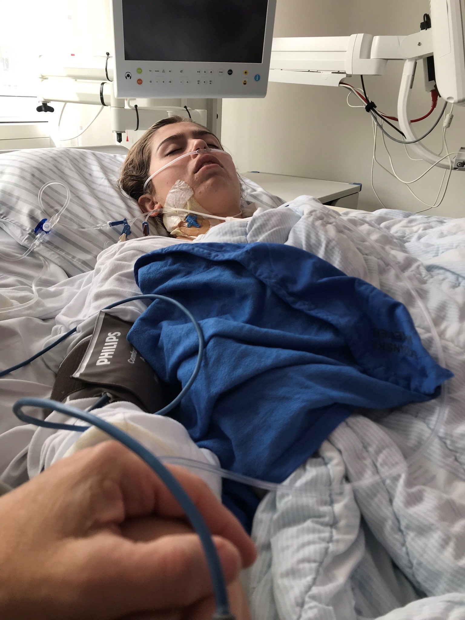 Mathilde mistede sin arm i bytte for livet