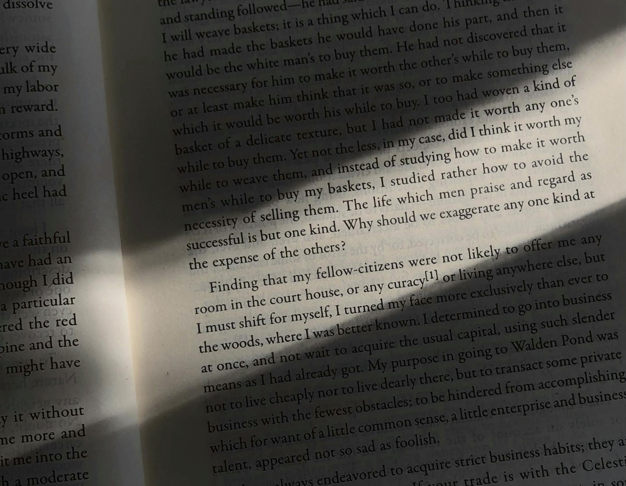 Et closeup af en bog