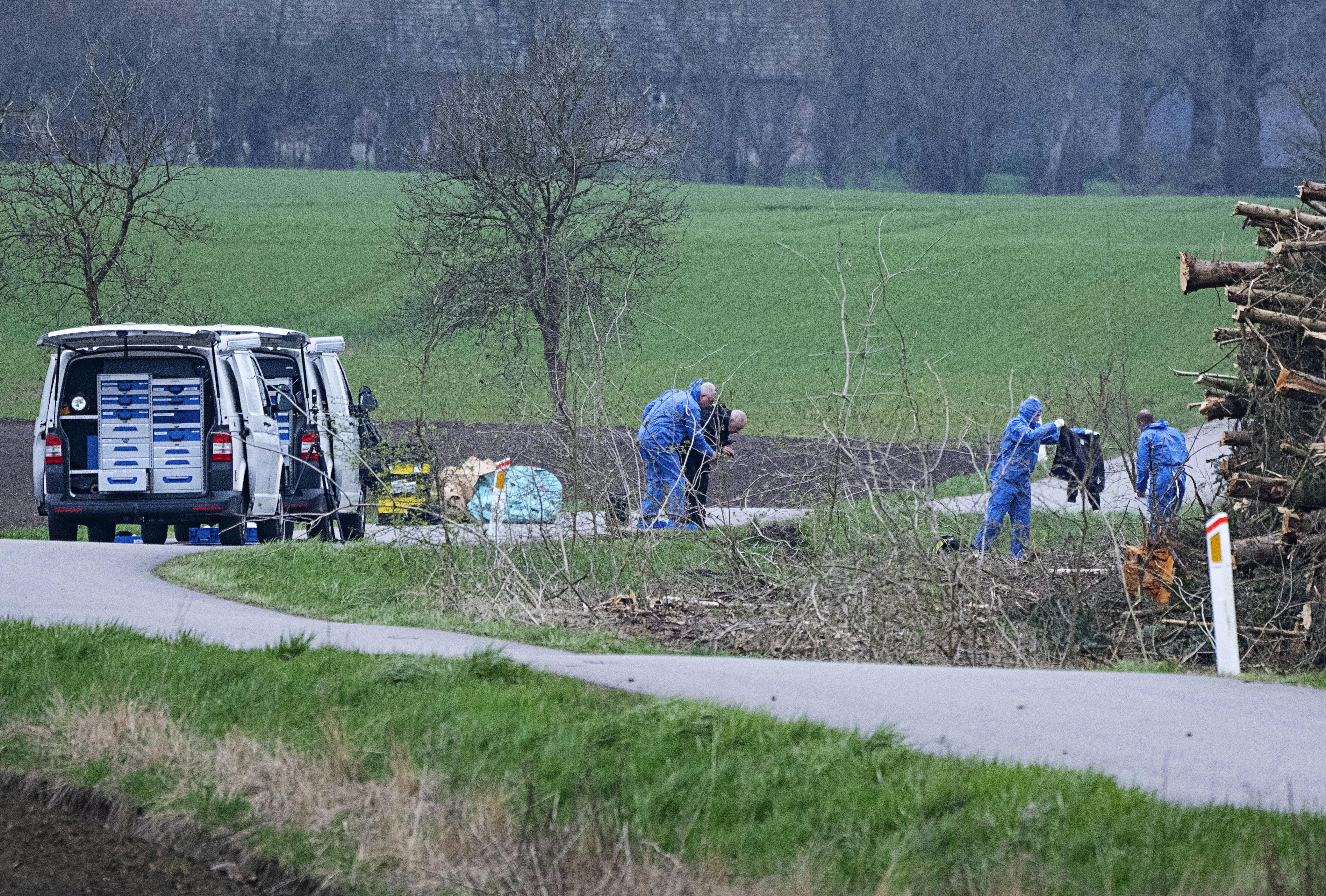 Politiet finder spor på landevej ved Slagelse i Kirkerup-sagen.