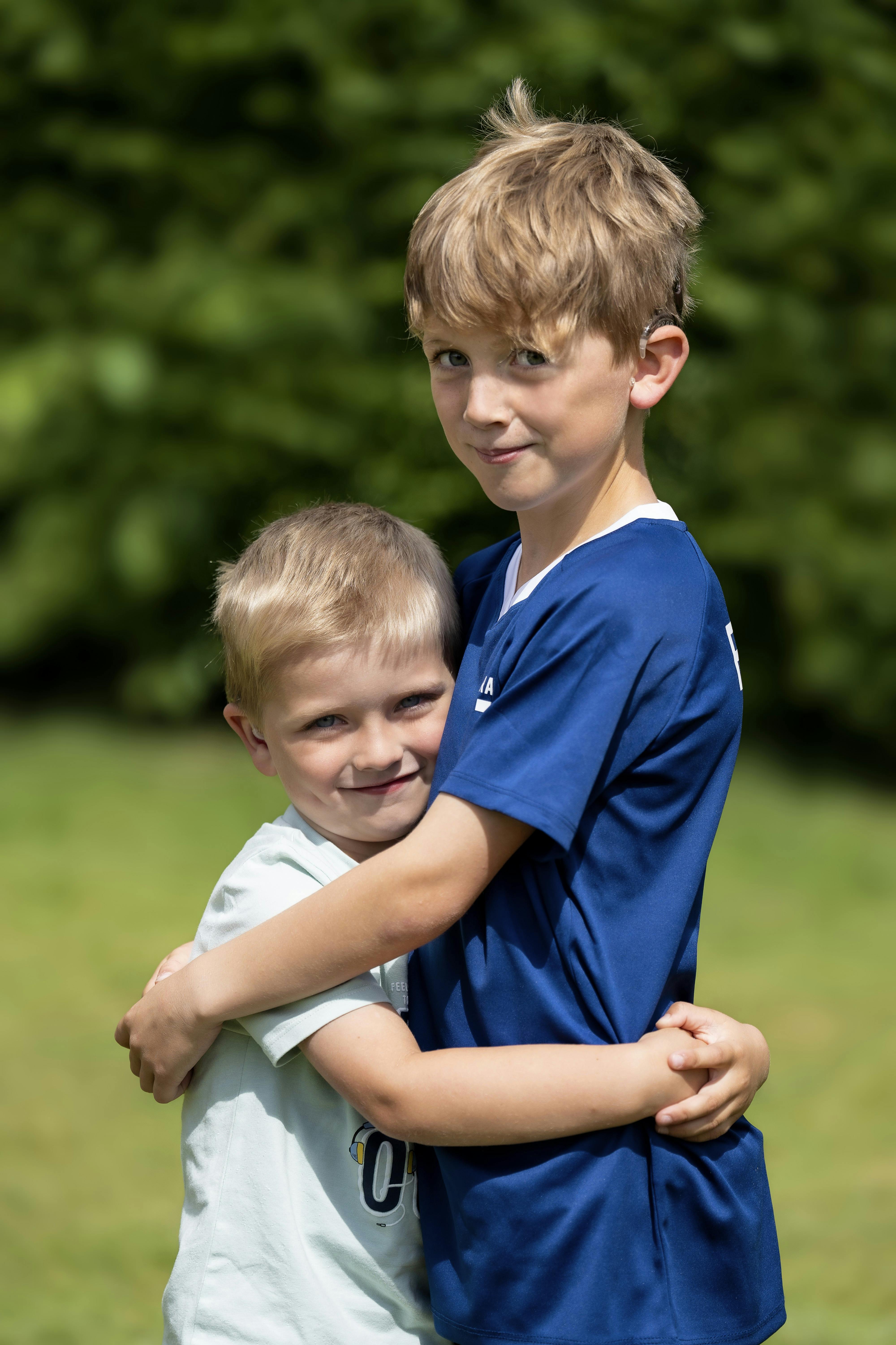 De to døve brødre Oscar og Marius