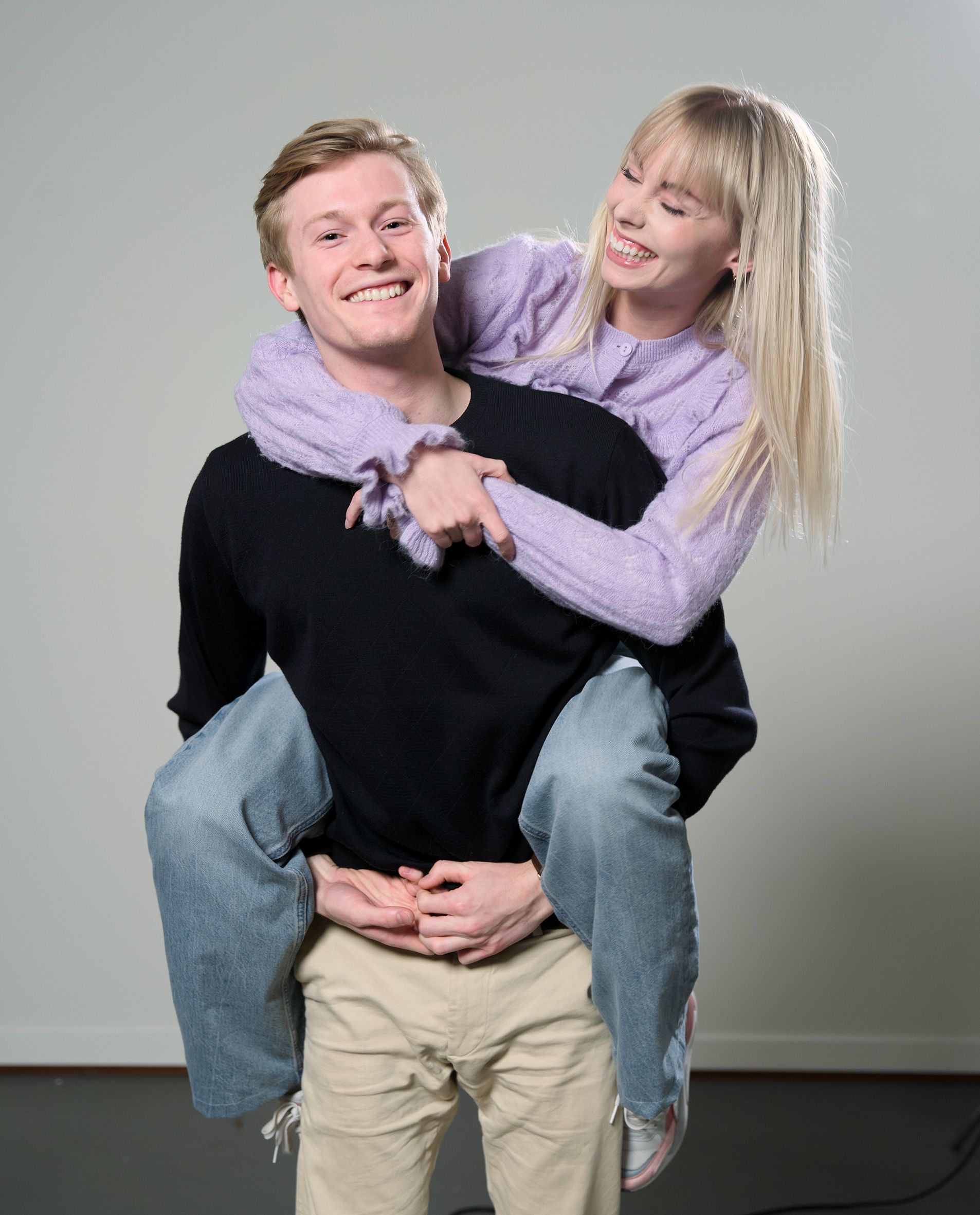 Albert Rosin og Jenna Bagge