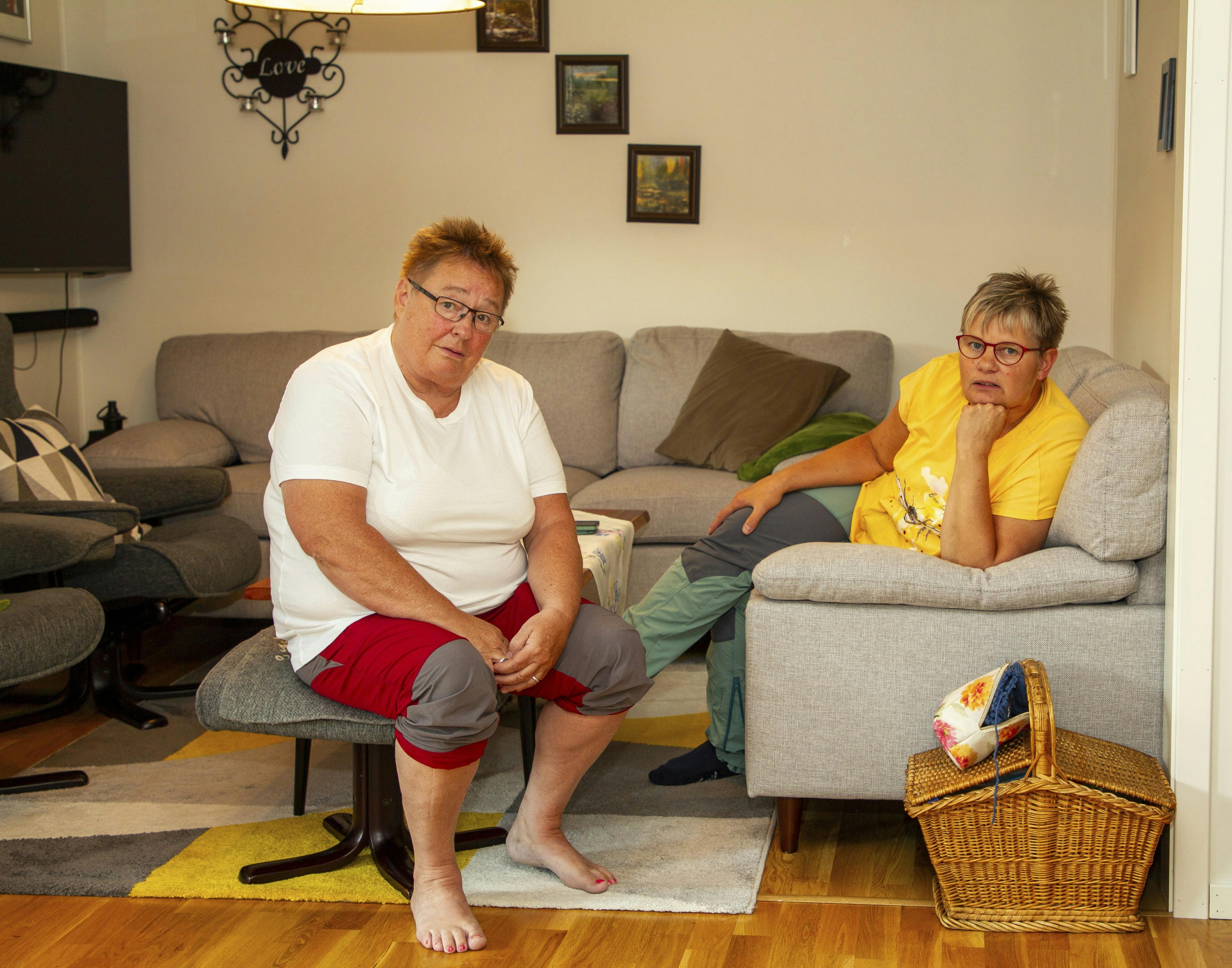 Tove Mette Bjørnstad med kæresten Torill Spidsberg.