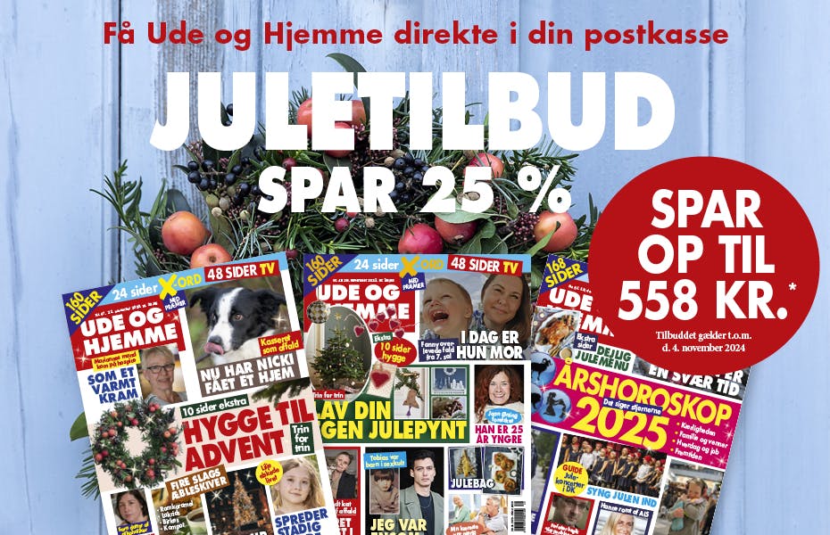 Ude og Hjemme juletilbud