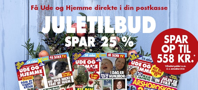 Juletilbud på Ude og Hjemme