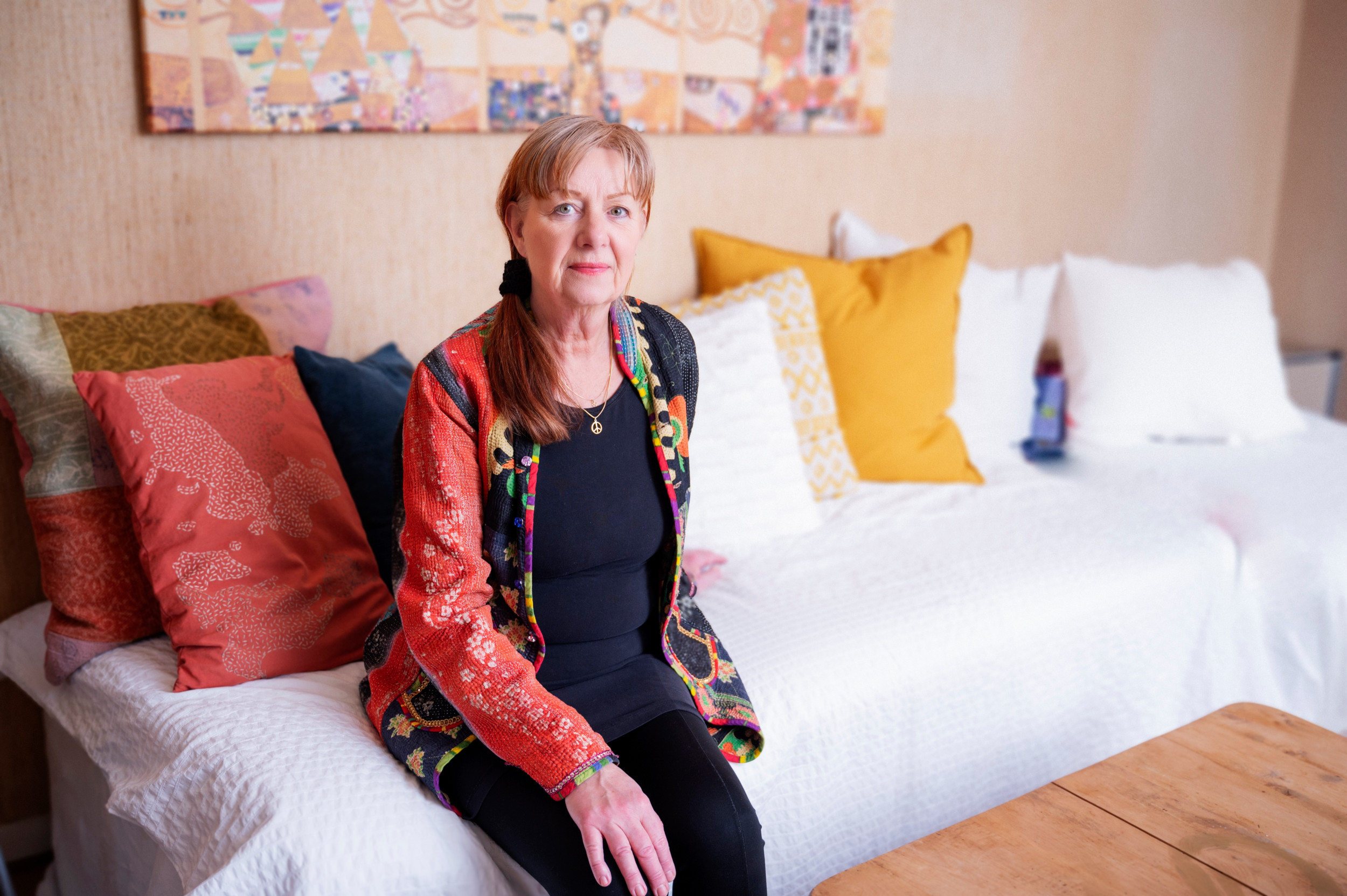 68-årige Inger Holegård fra Södertälje, Sverige.