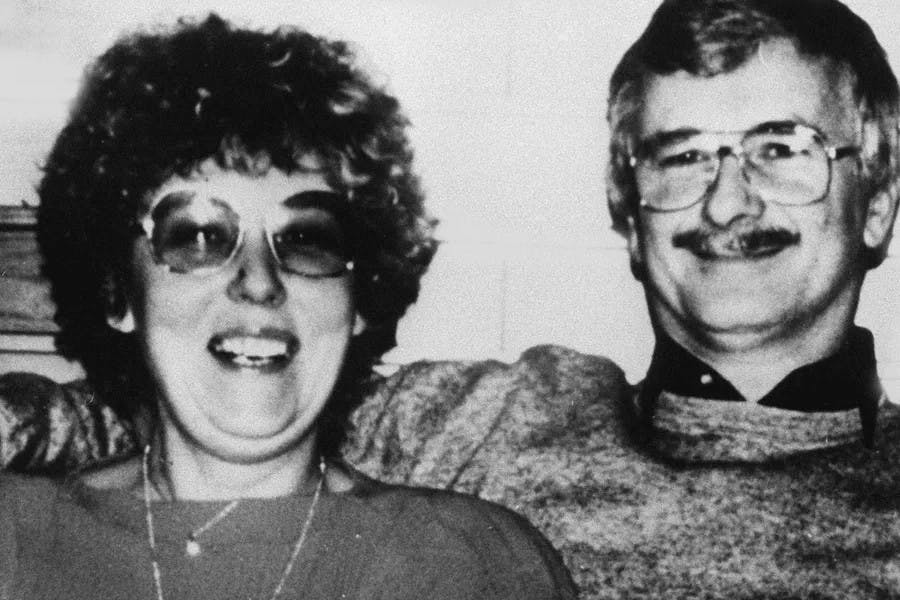Myrdet: Den 21. maj 1989 forsvinder ægteparret Ursula, 45, og Peter Reinold, 51, under en udflugt til Lüneburger Statsskov. Først syv uger senere, den 12. juli, finder nogle blomstersamlere deres lig. Privat foto: Familien Meier.