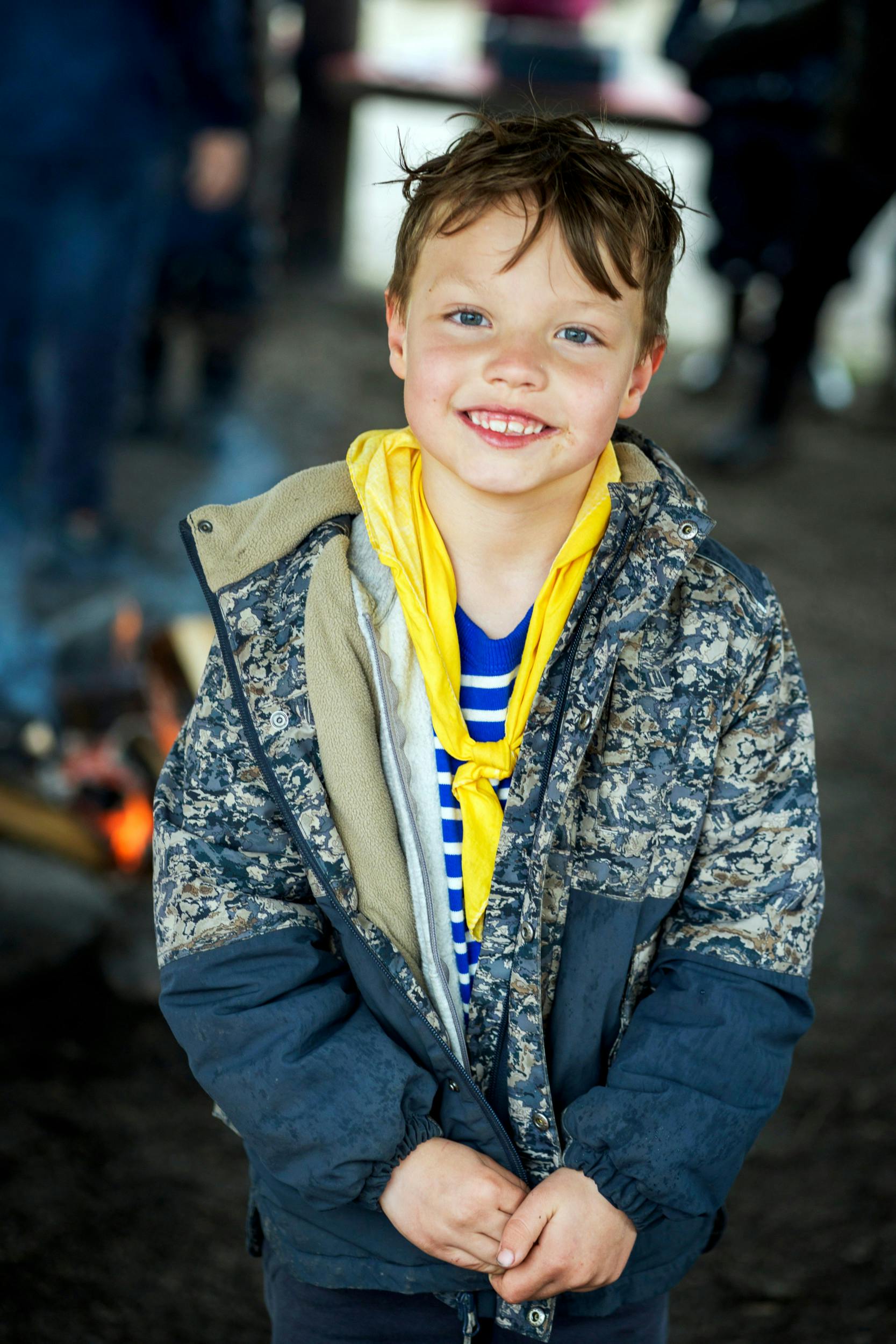 Noah, 6 år. Det har været sjovt at være ude hele ugen. Vi har både samlet skrald og lavet fælder til dyrene, så vi kunne kigge på dem. Men vi fandt flest regnorme, fordi det har regnet så meget.