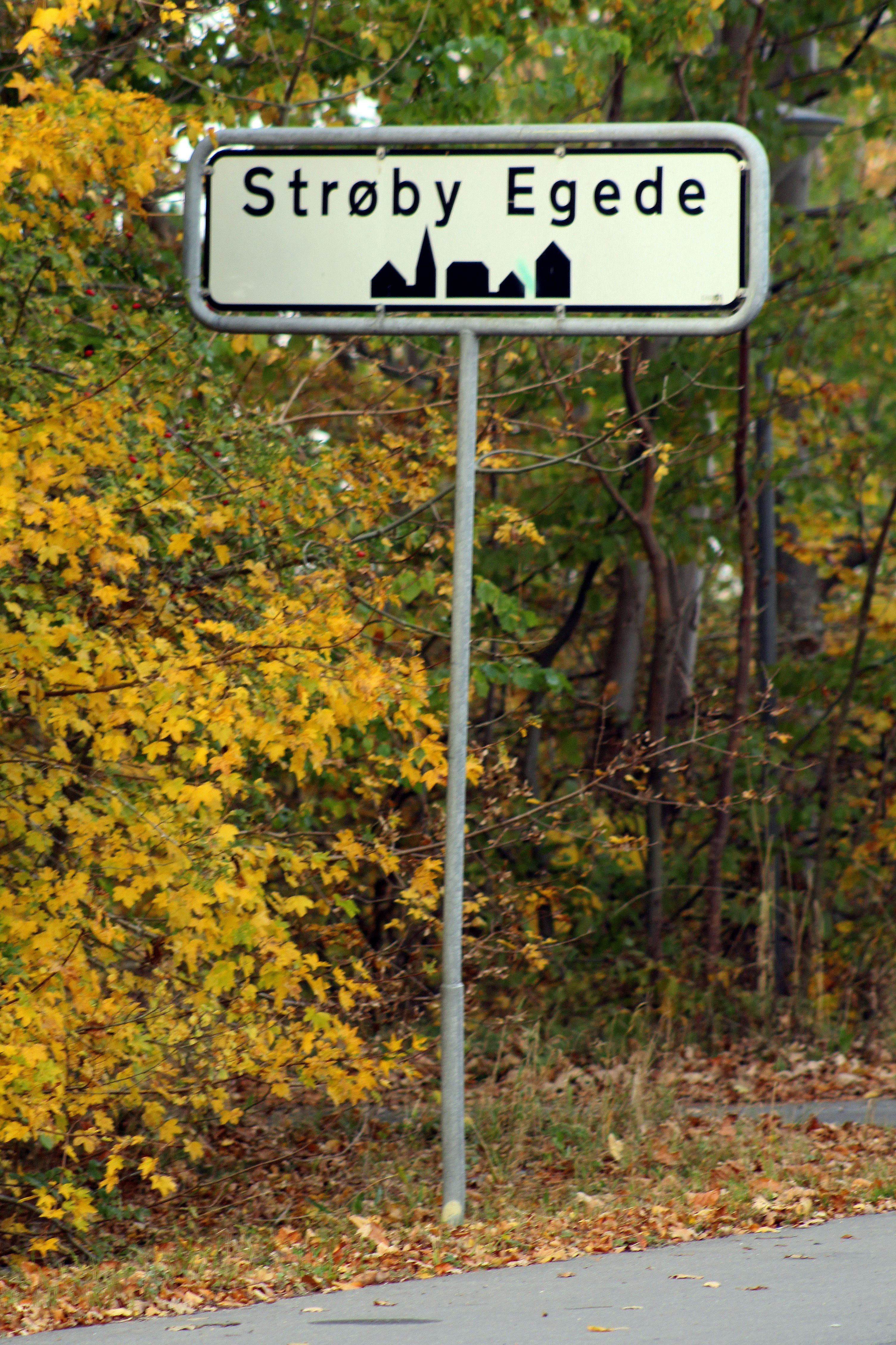 Strøby Egede byskilt
