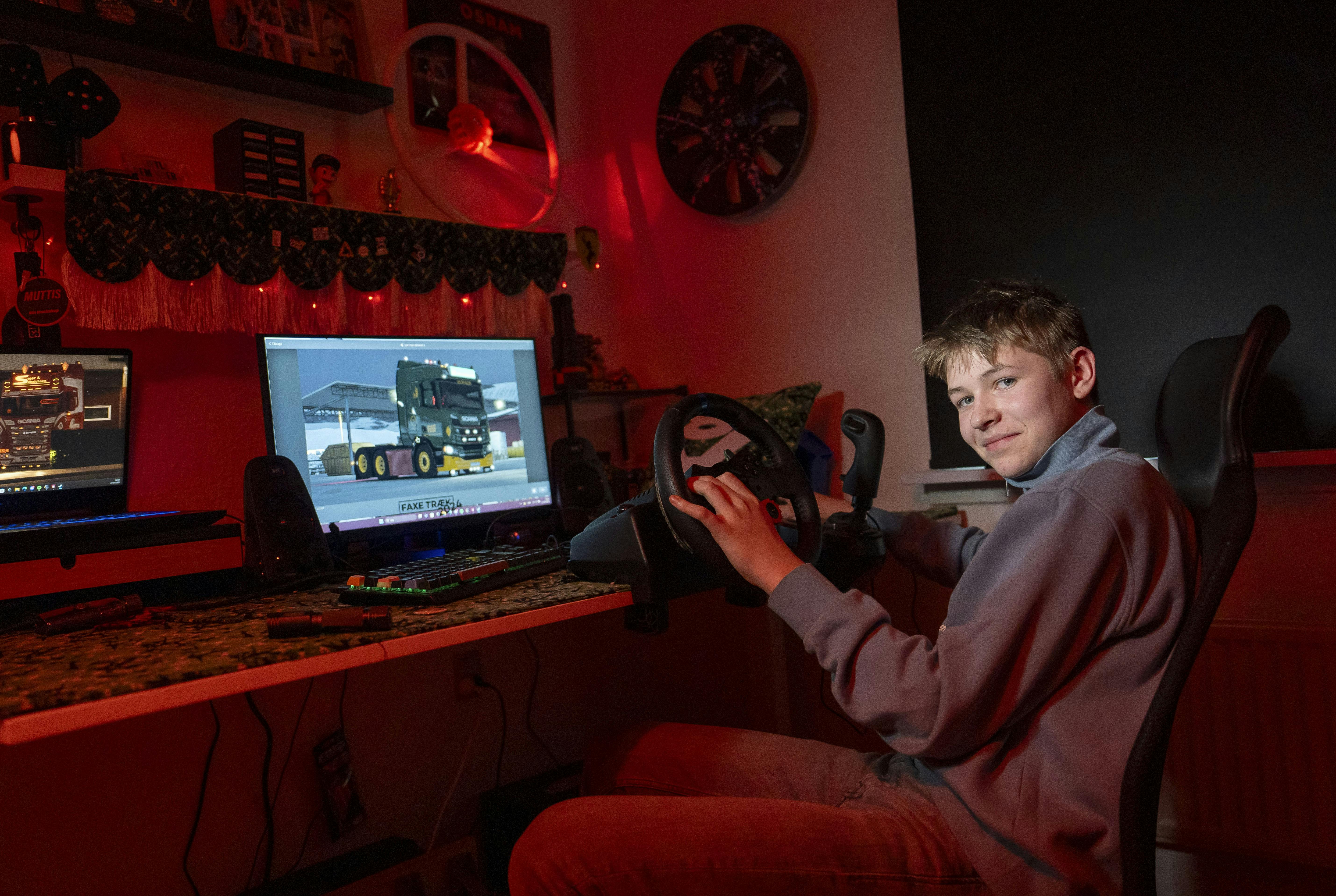 13-årige Liam har infantil autisme