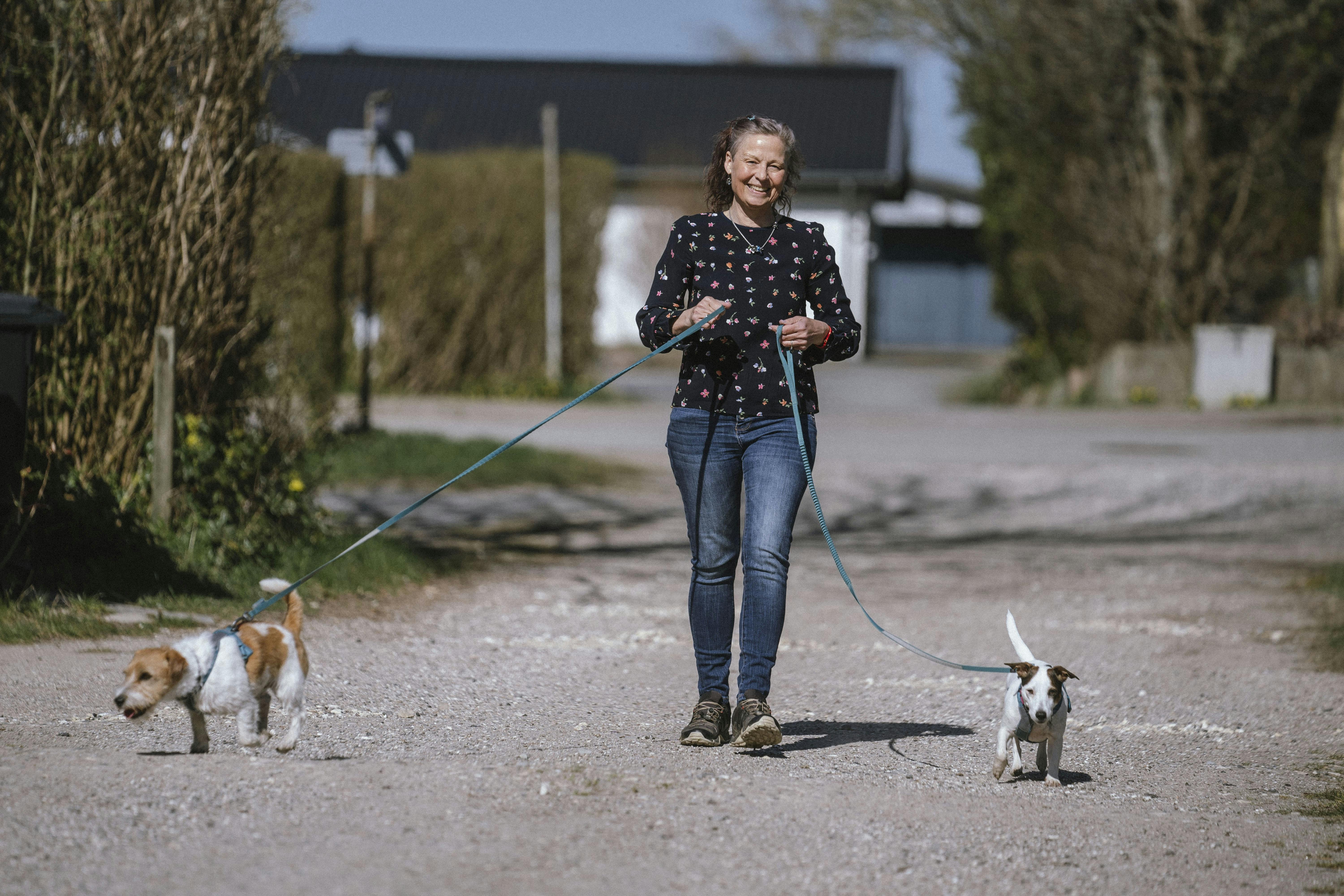 Heidi dyrker canicross