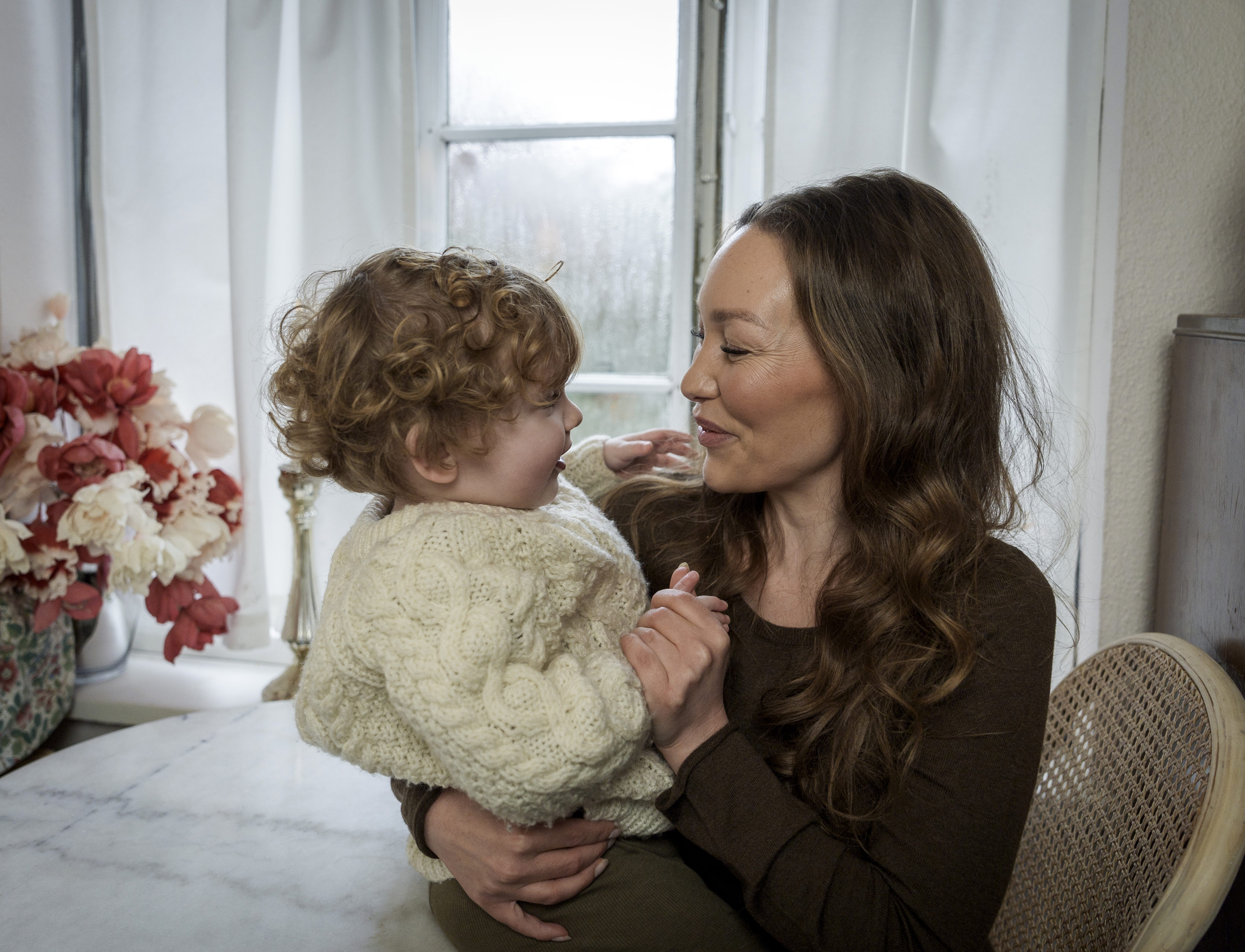 Malene blev solomor som sit førstevalg: Malene Windekilde og sønnen Wilder