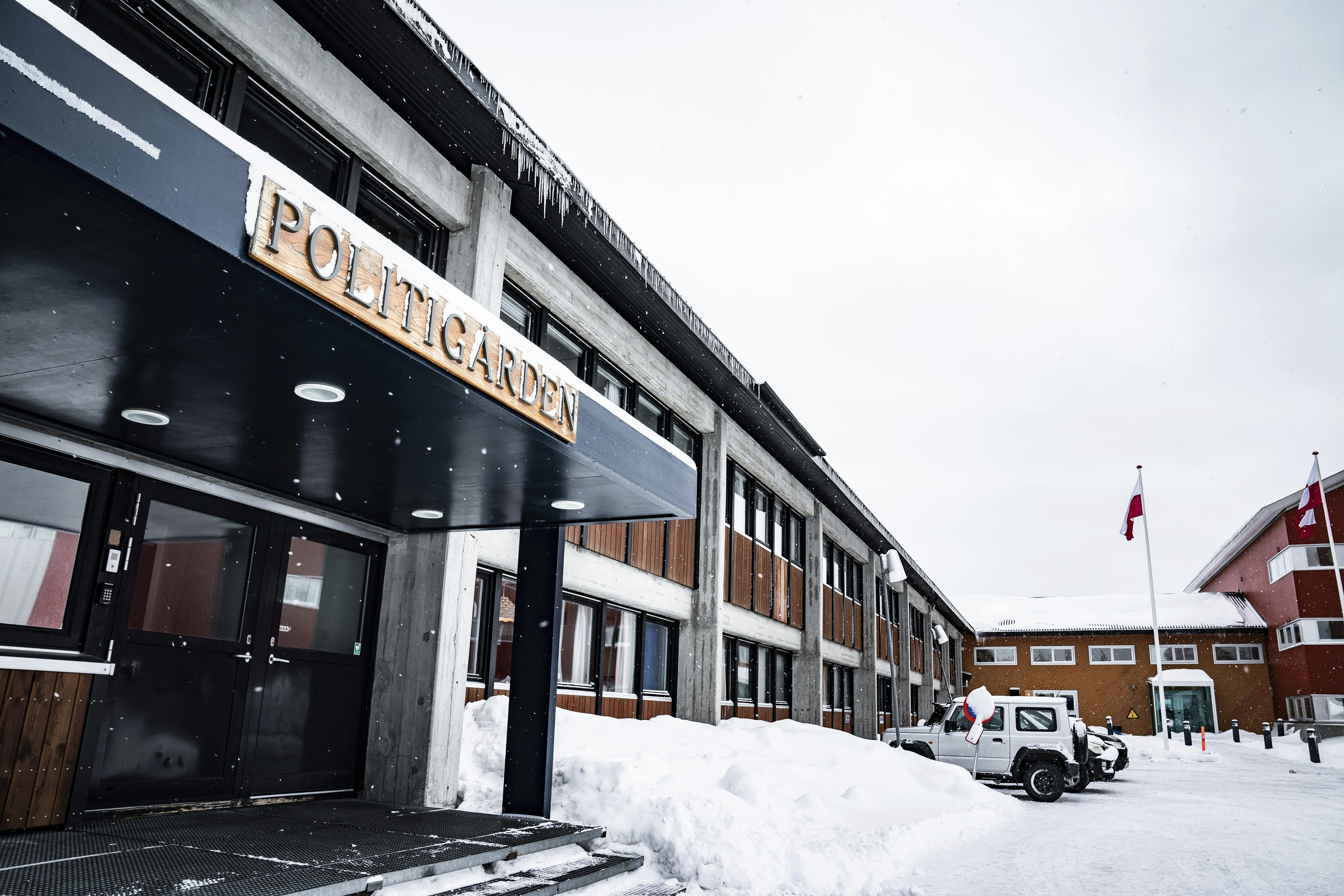 Politigården i Nuuk, Grønland.
