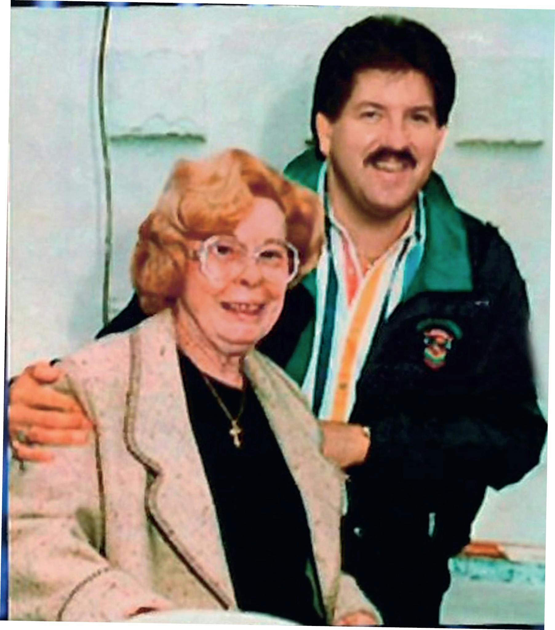 Bernie Tiede og Marjorie Nugent