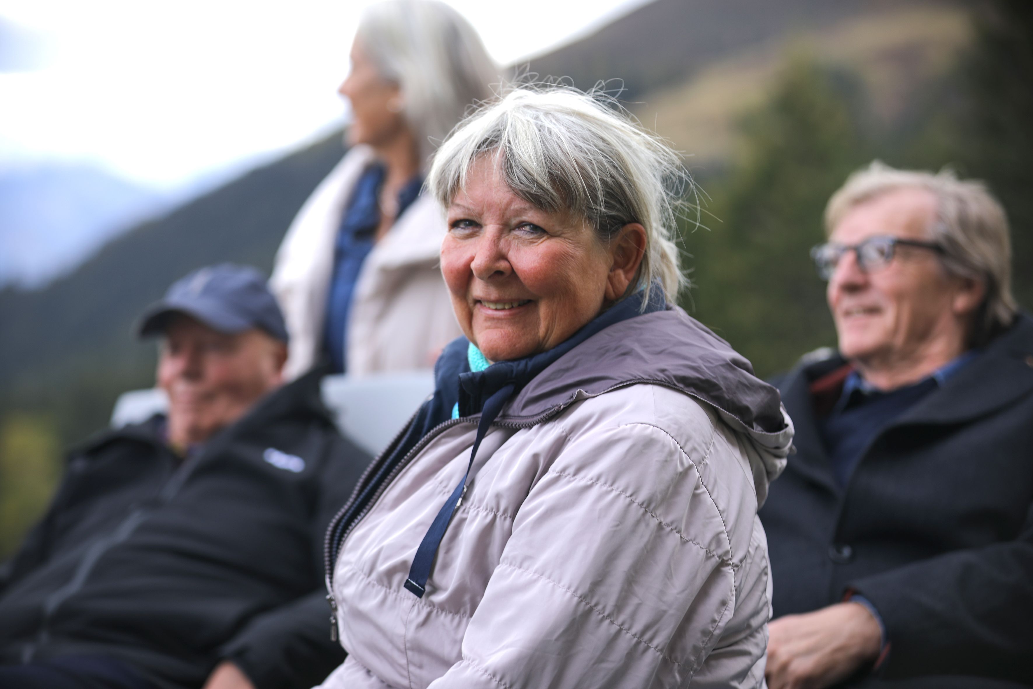 De kvindelige deltagere i "Hotel Romantik"