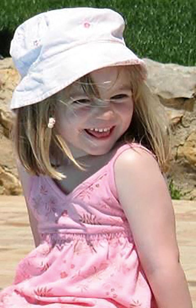 Handout af Madeleine McCann