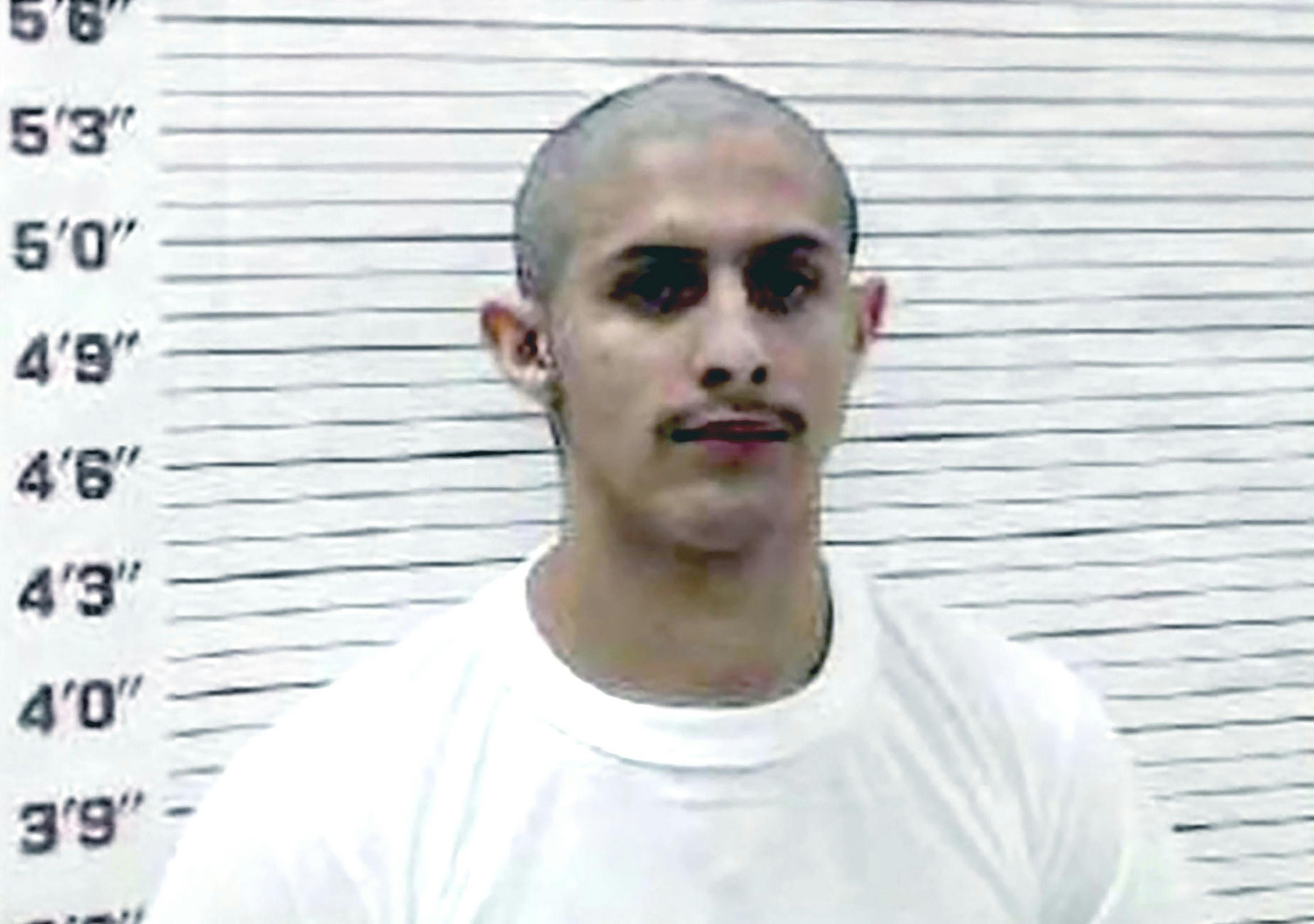 Fængselbillede af Christopher Gutierrez.