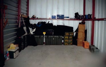 Garage, som morder Eric Williams lejede