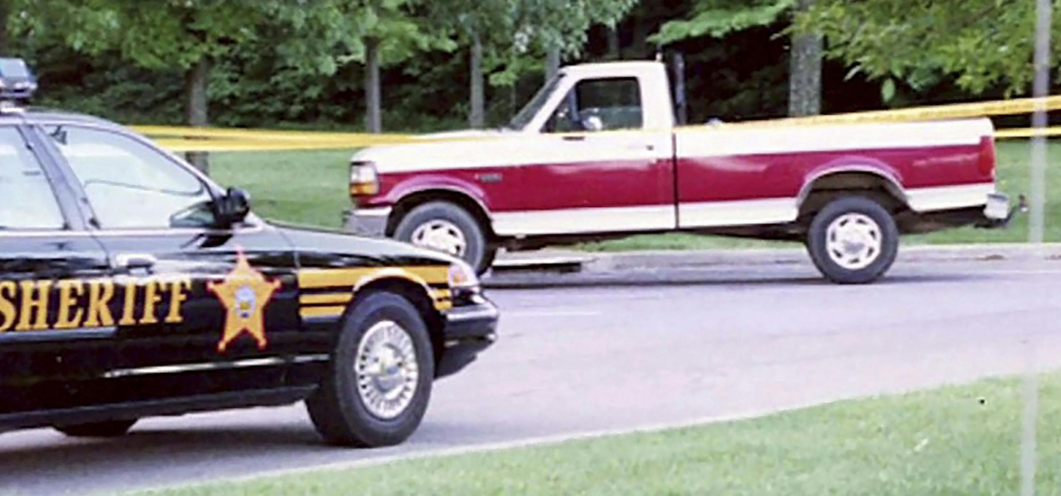 Richard Wittes truck, hvor han blev fundet. 