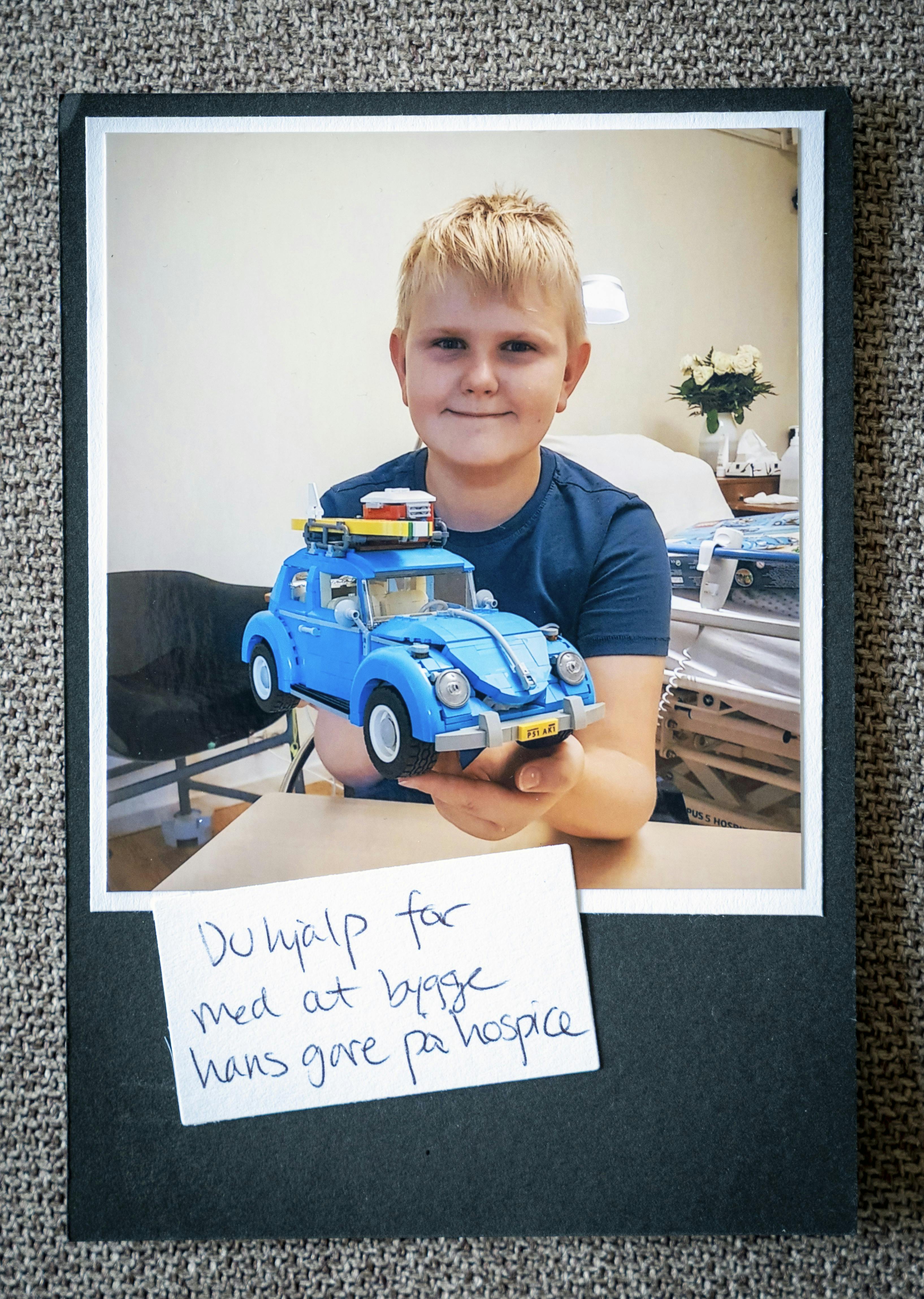 Benjamin som 10-årig.