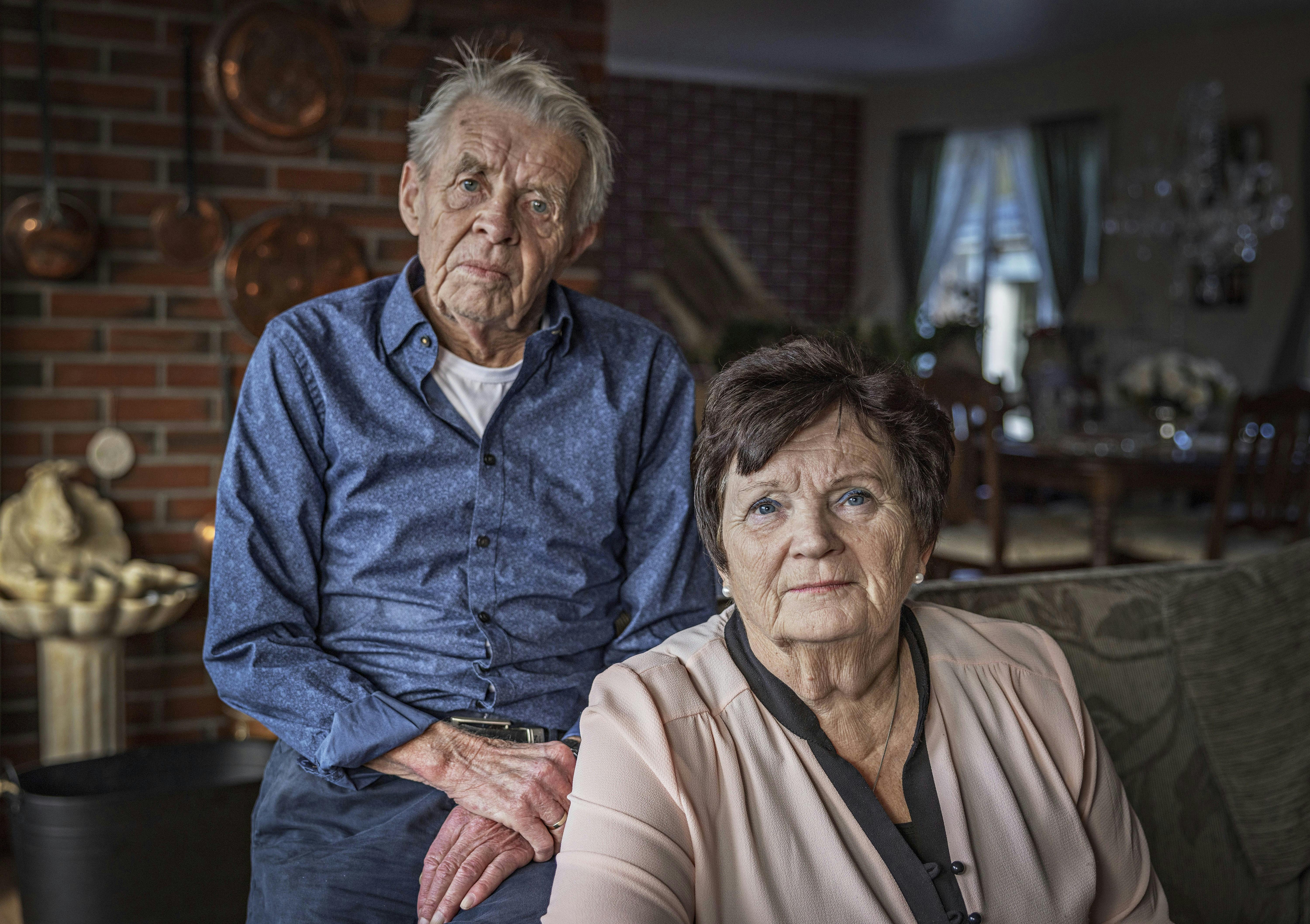 Kodal 26.11.2024. Christoffer Gjerstad Kihles besteforeldre Ragnhild Gjerstad og Gunnar Geir Gjerstad forteller om tiden før og  etter hans død.Foto: Jørn H.Moen / Dagbladet