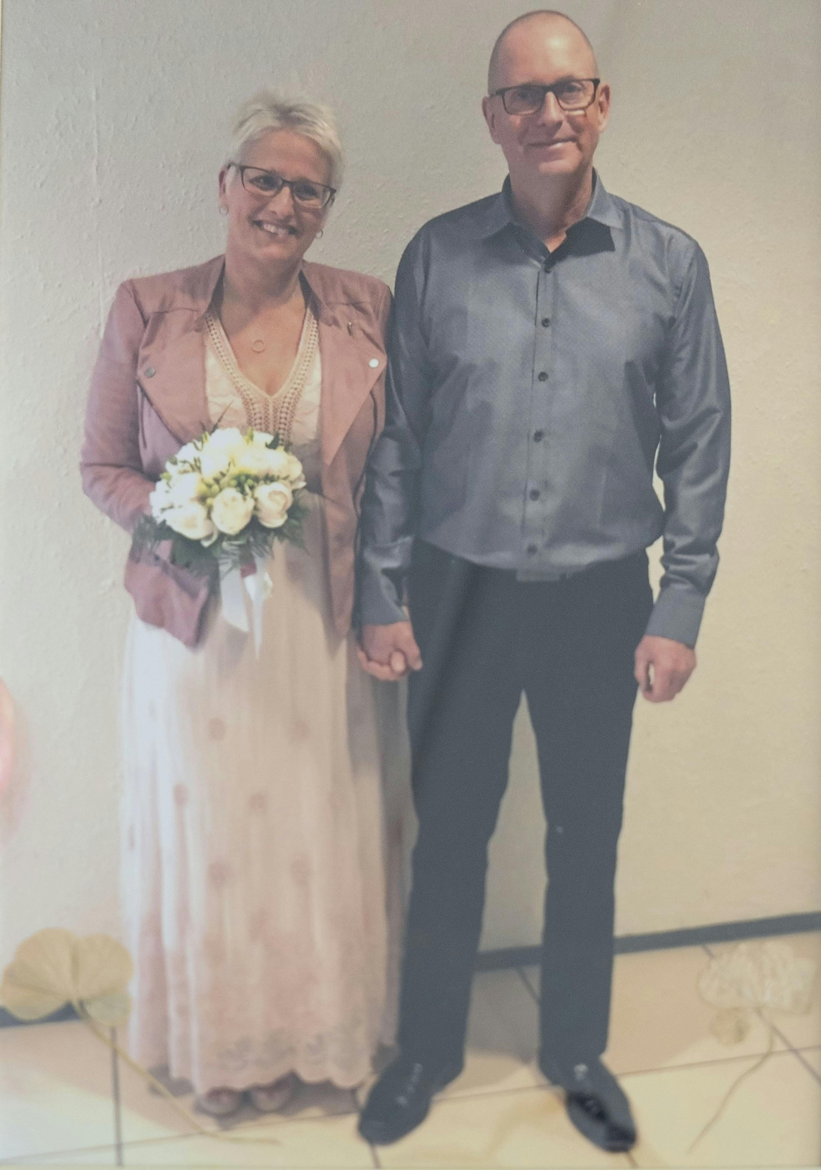 Birgit og Flemming blev viet på Ishøj Rådhus i 2017.