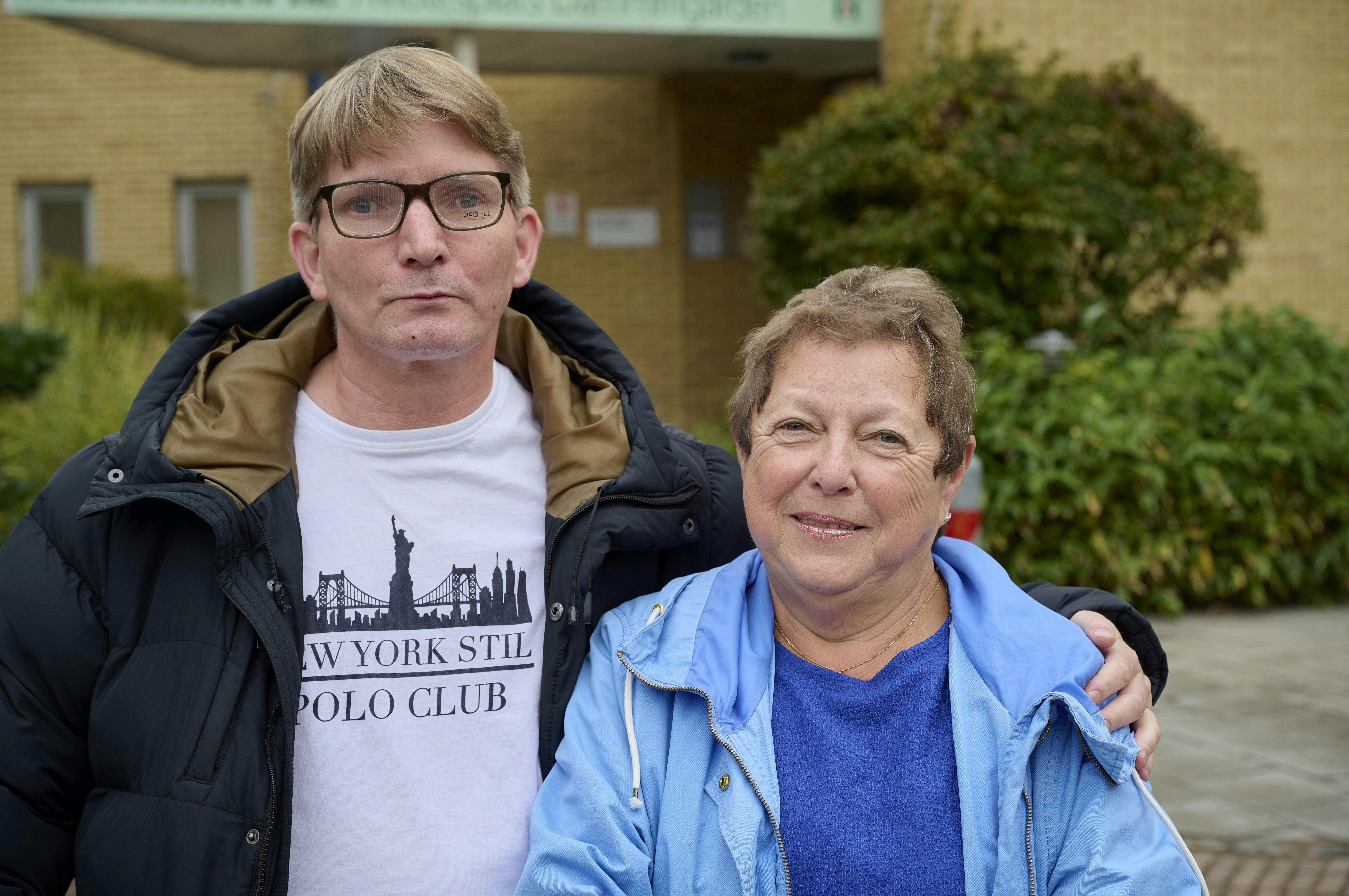 48-årige Andreas Jensen og 74-årige Esther Wicktor fra Malmø.