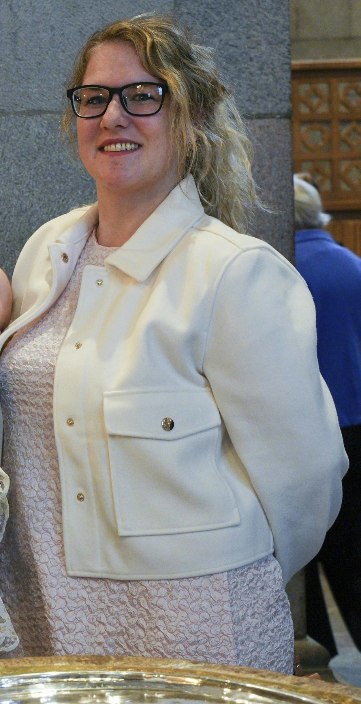 Et privat foto af Camilla Koue før hun tabte sig med Sense.
