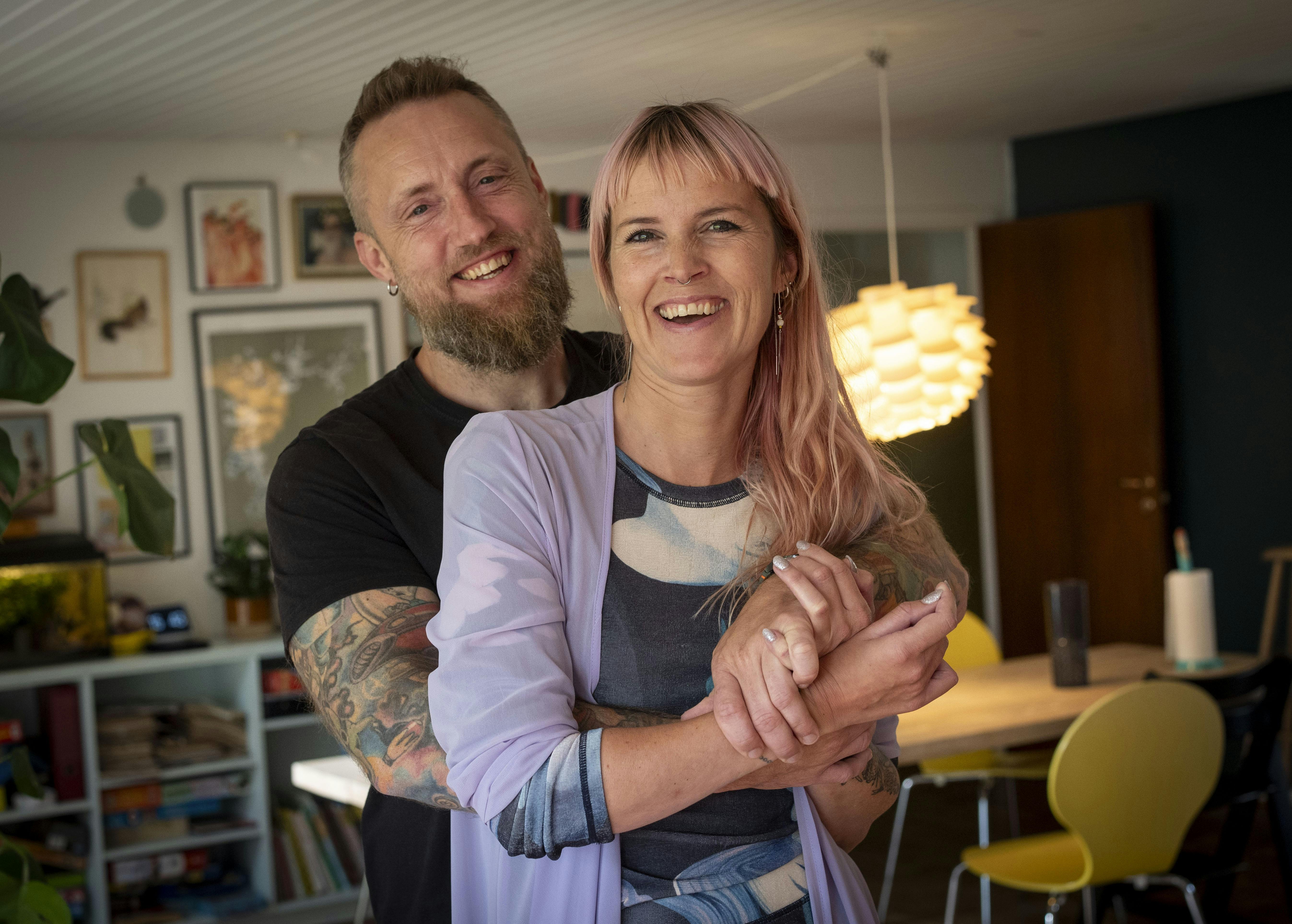 Billede af Sanne og Marc Sested Haas.