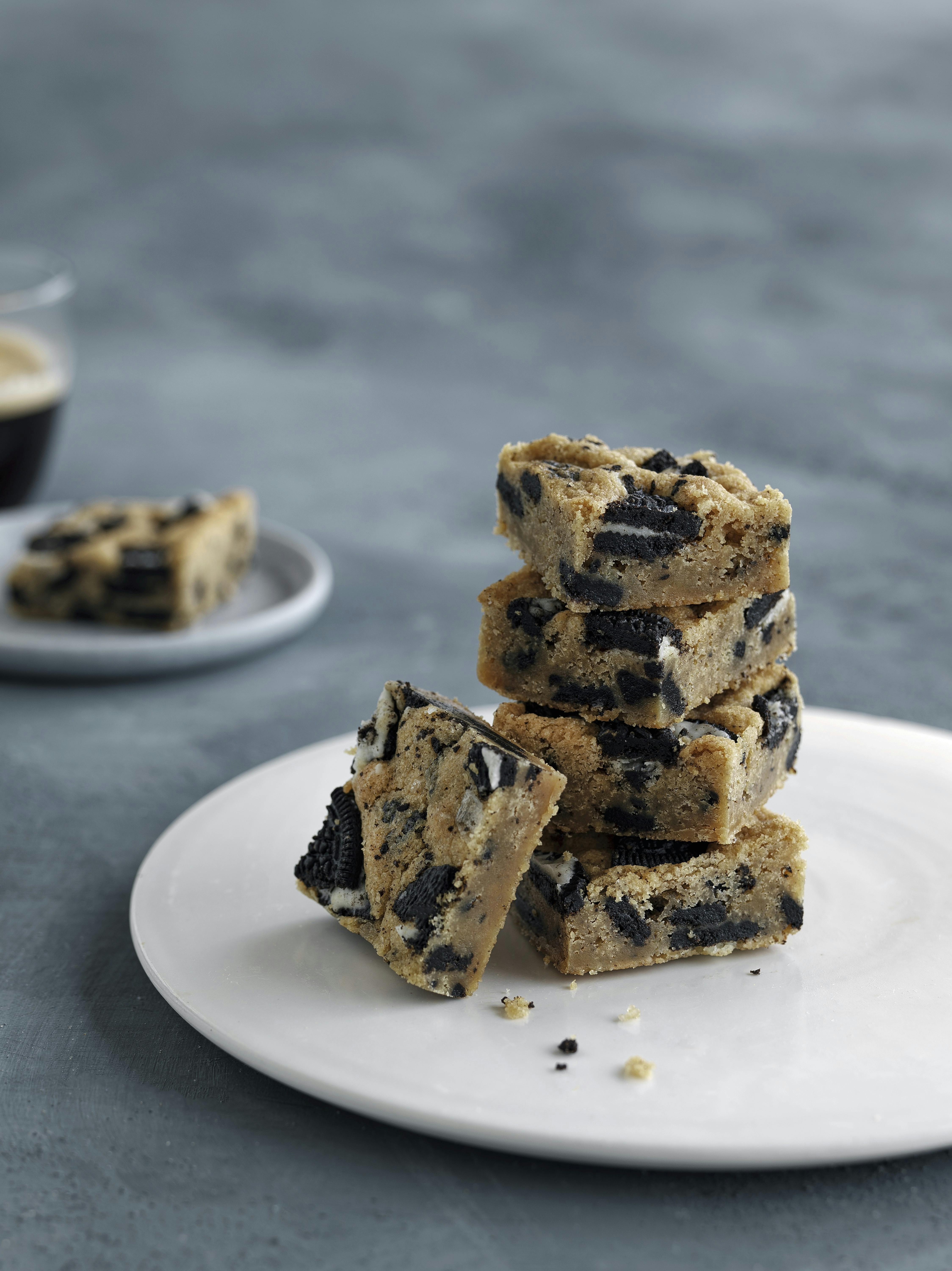 Cookiebarer med Oreos. Opskrift af Camilla Biesbjerg Markussen